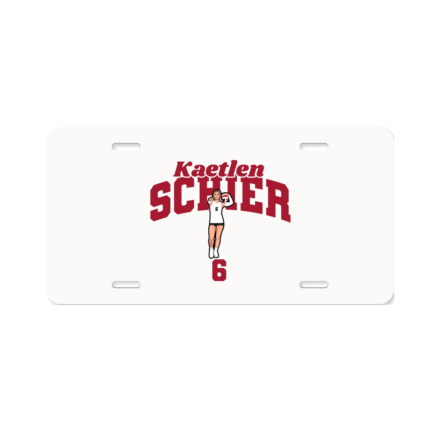License Plate — Signature Arch in Classic