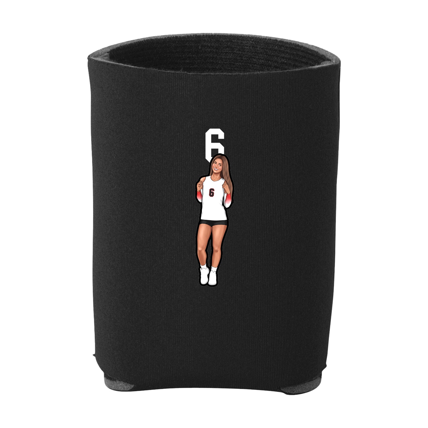 Can Holder — Number Top in Black