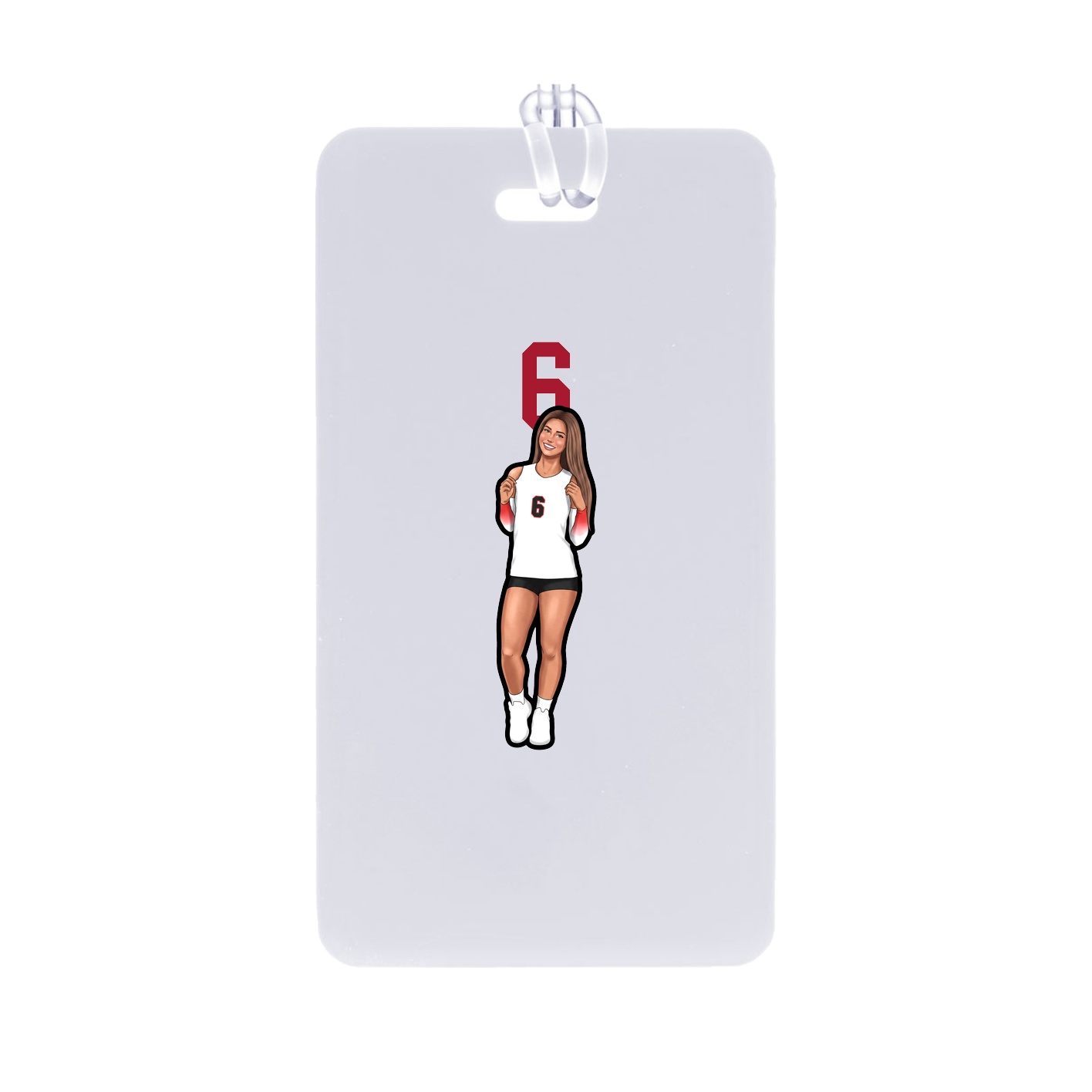 Bag Tag — Number Top in Classic