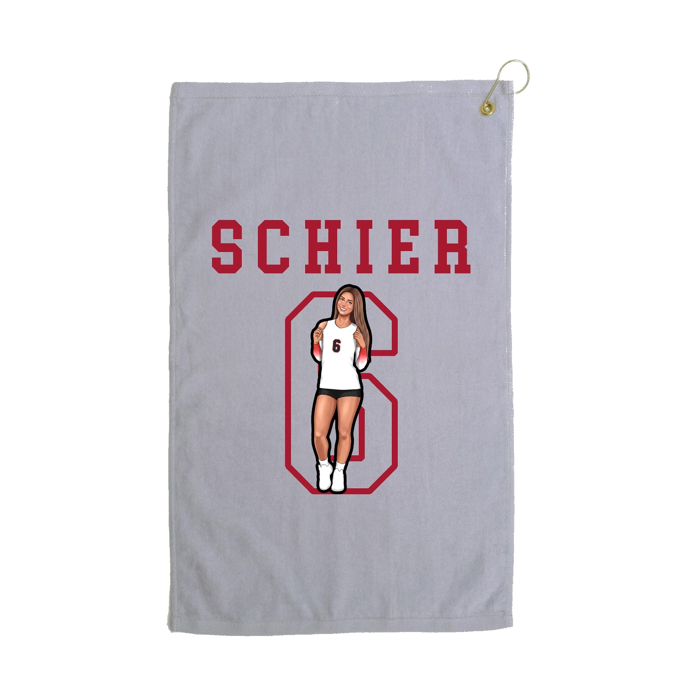 Golf Towel — Shirsey in Grey