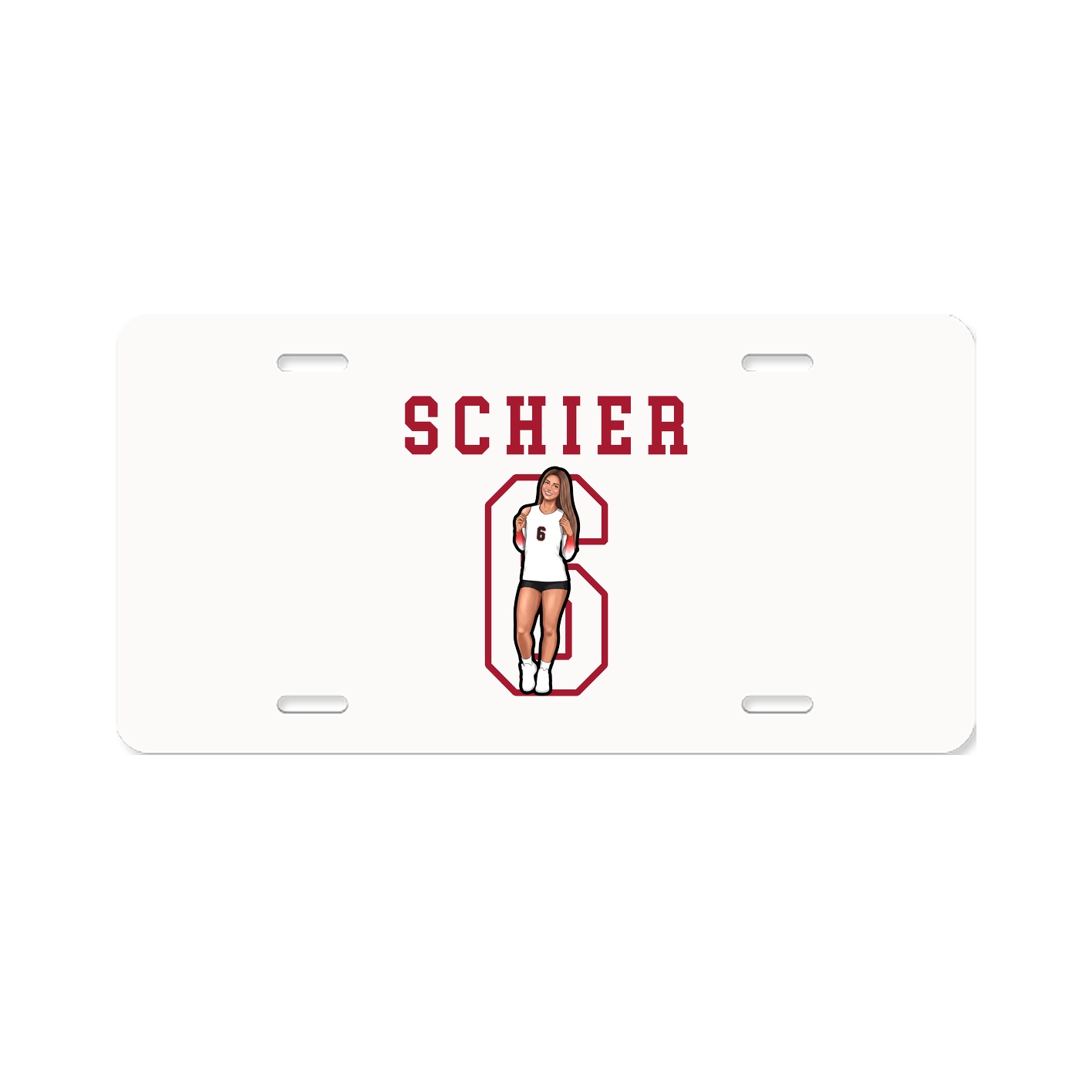License Plate — Shirsey in Classic