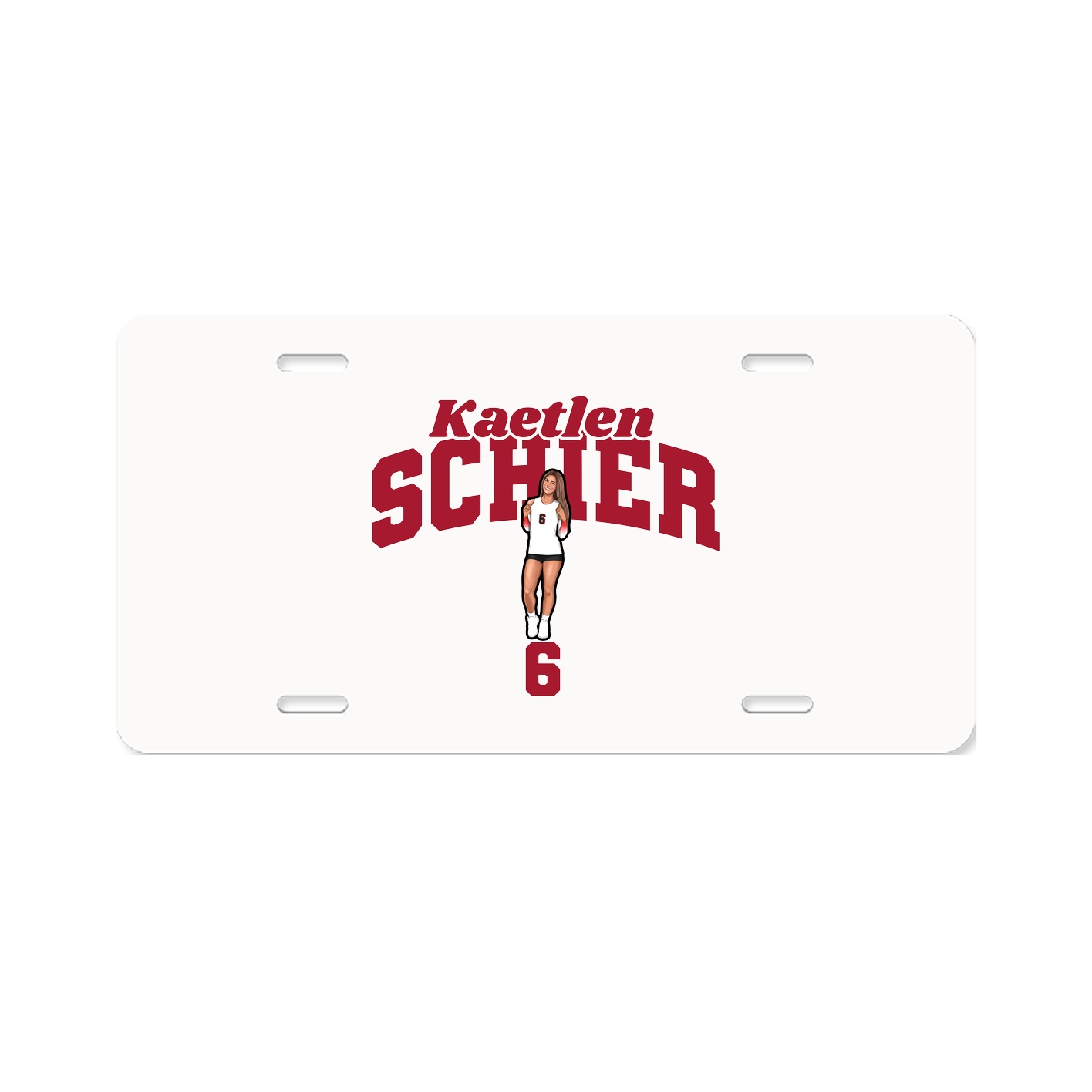 License Plate — Signature Arch in Classic