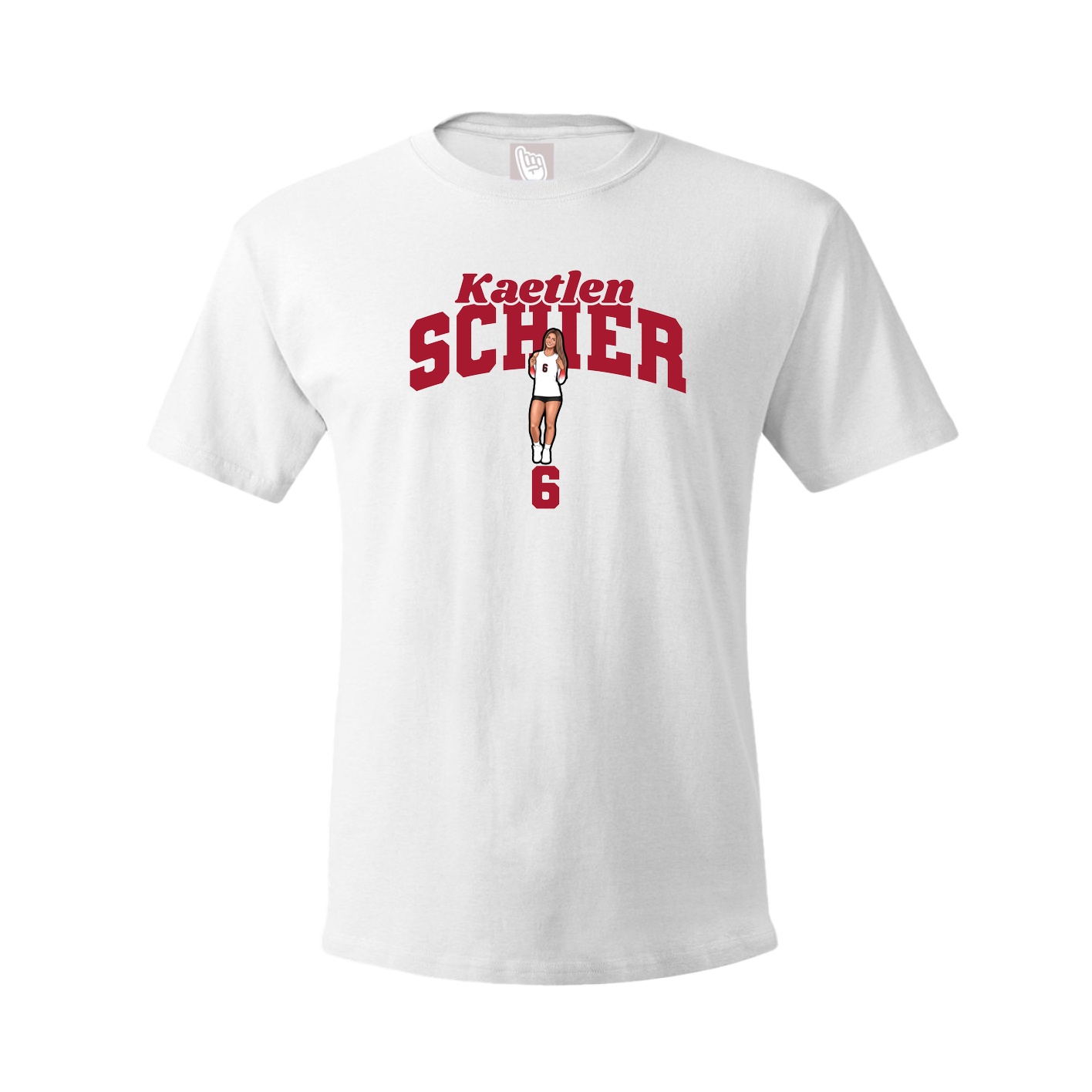 Tee — Signature Arch in White
