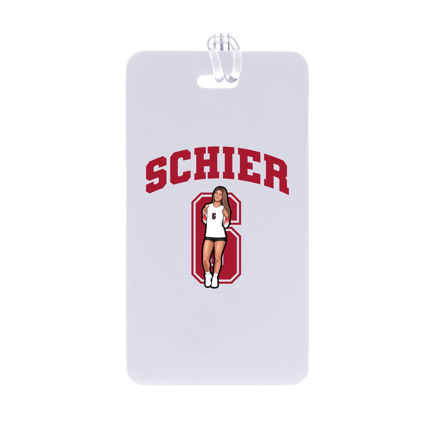 Bag Tag — Number in Classic