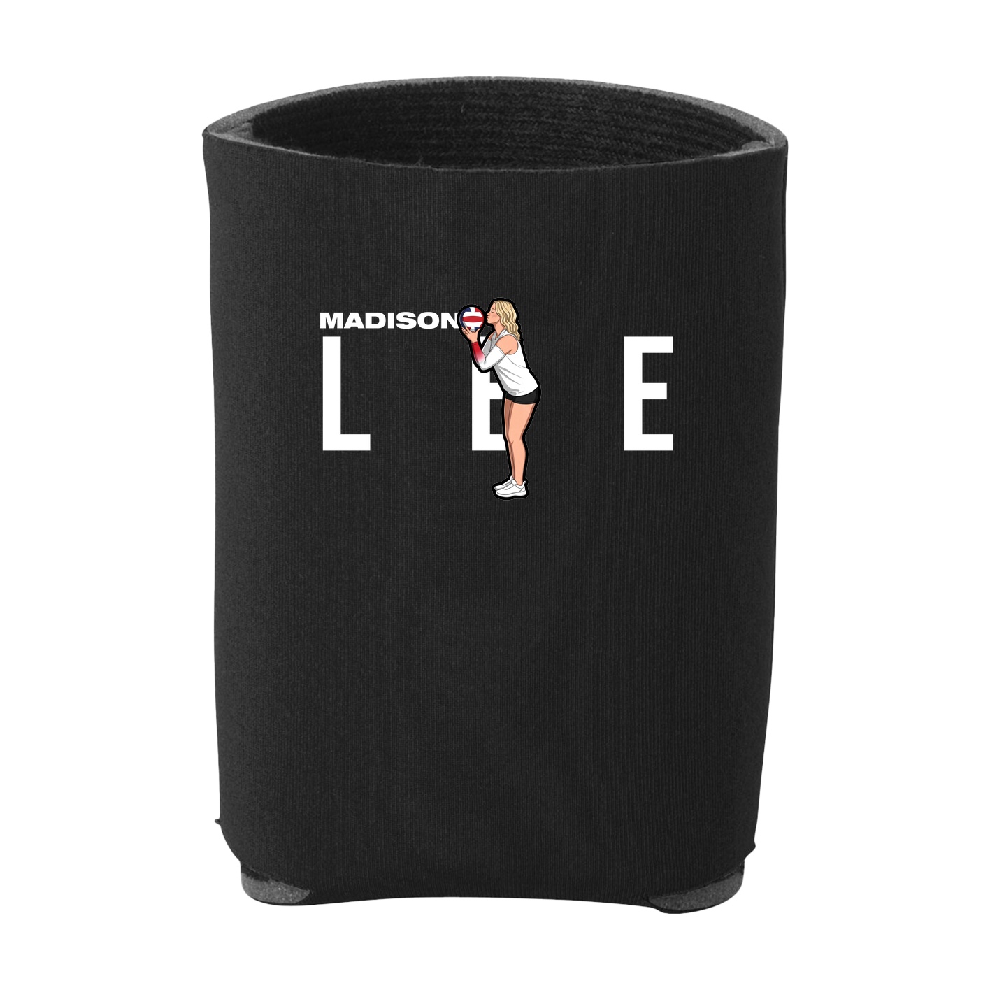 Can Holder — Player Name in Black