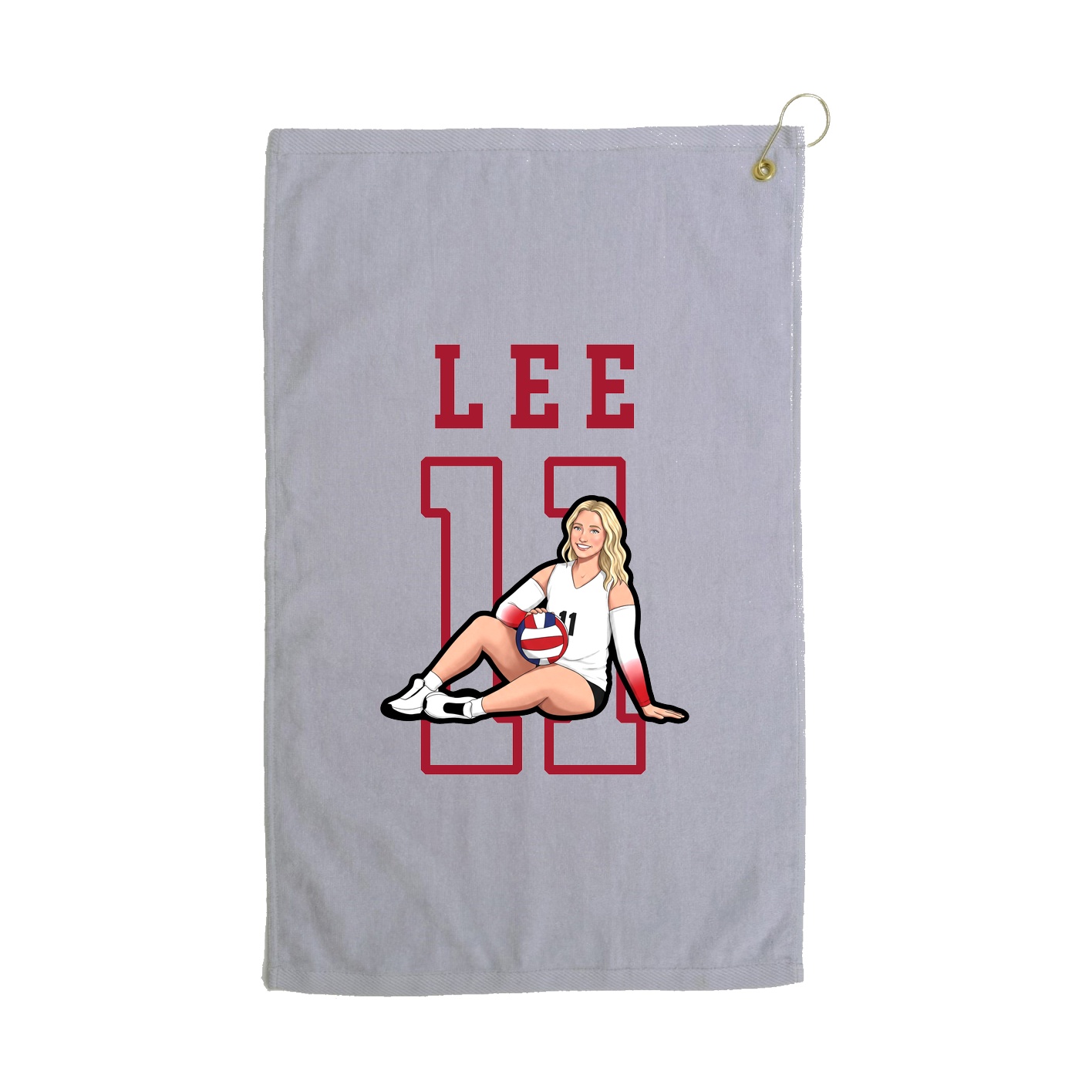 Golf Towel — Shirsey in Grey