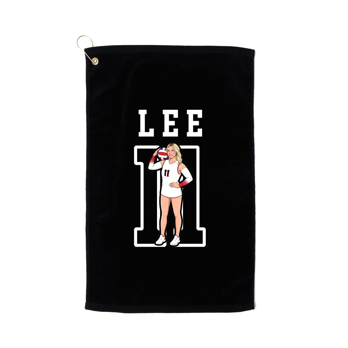 Golf Towel — Shirsey in Black