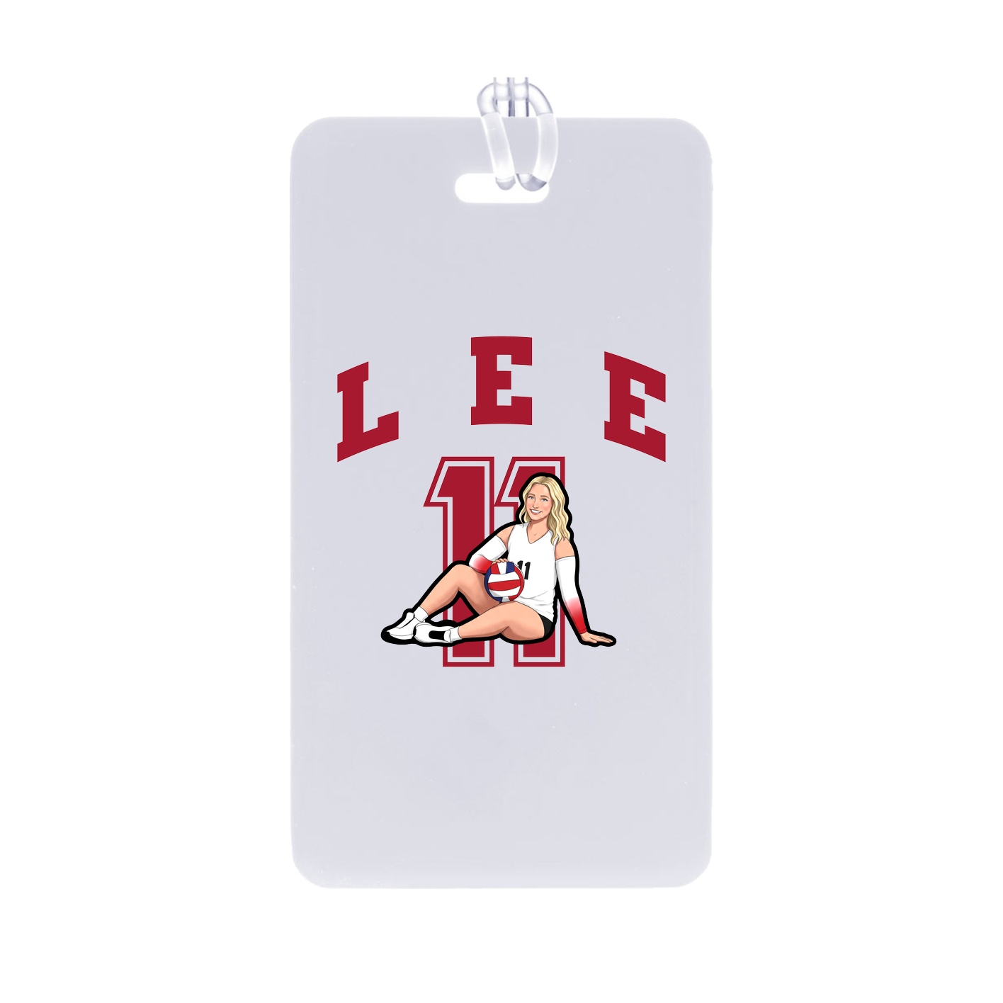Bag Tag — Number in Classic
