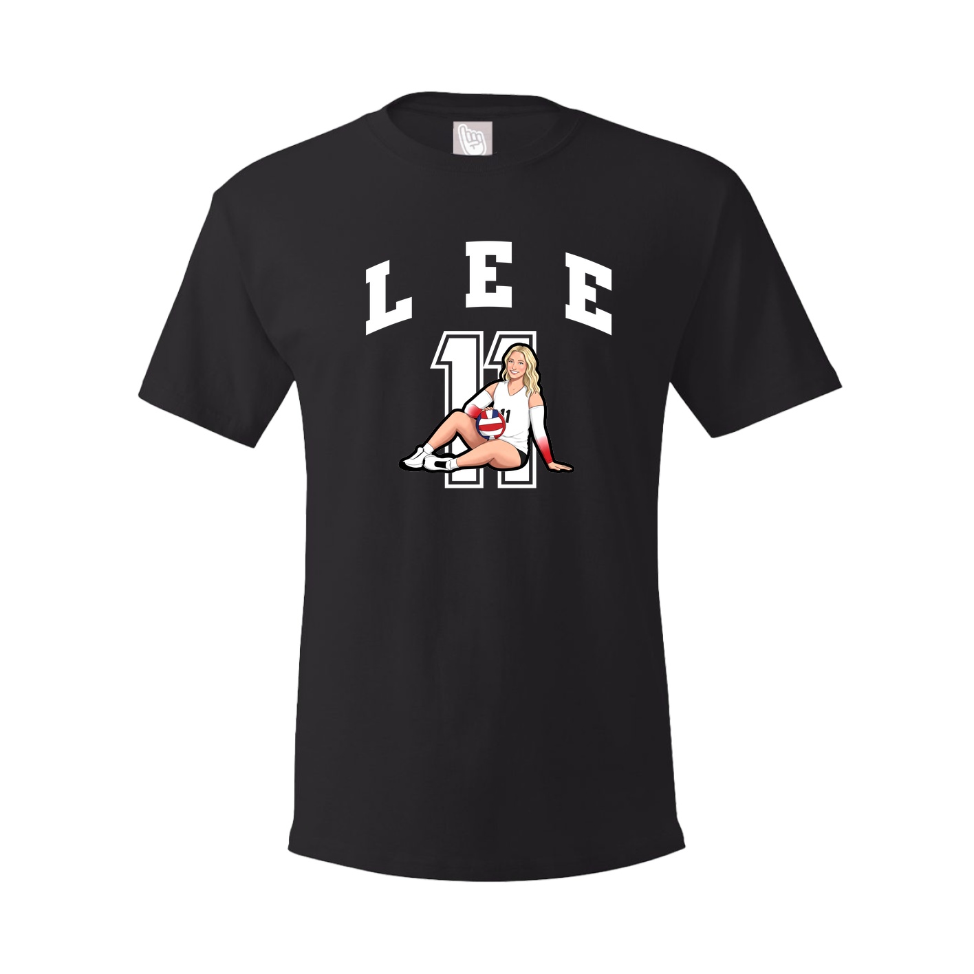 Tee — Number in Black