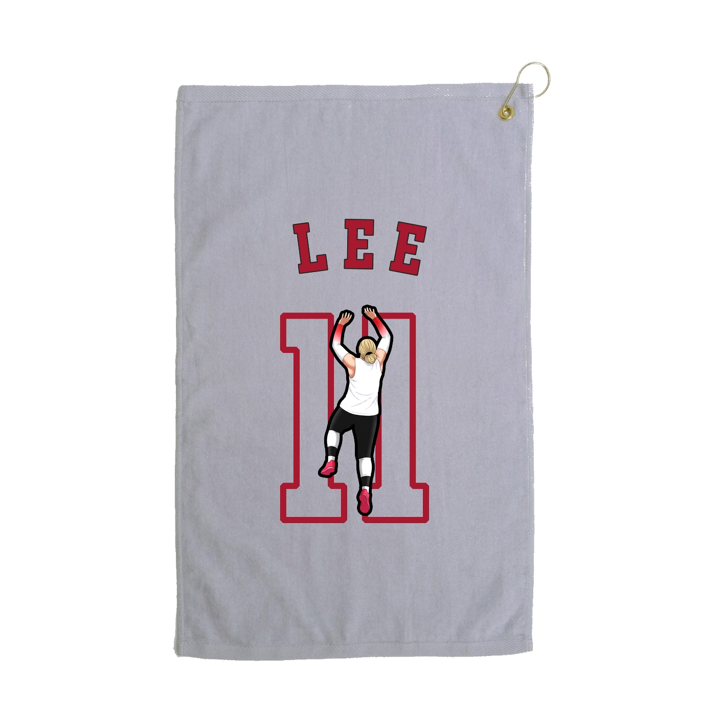 Golf Towel — Shirsey Arch in Grey