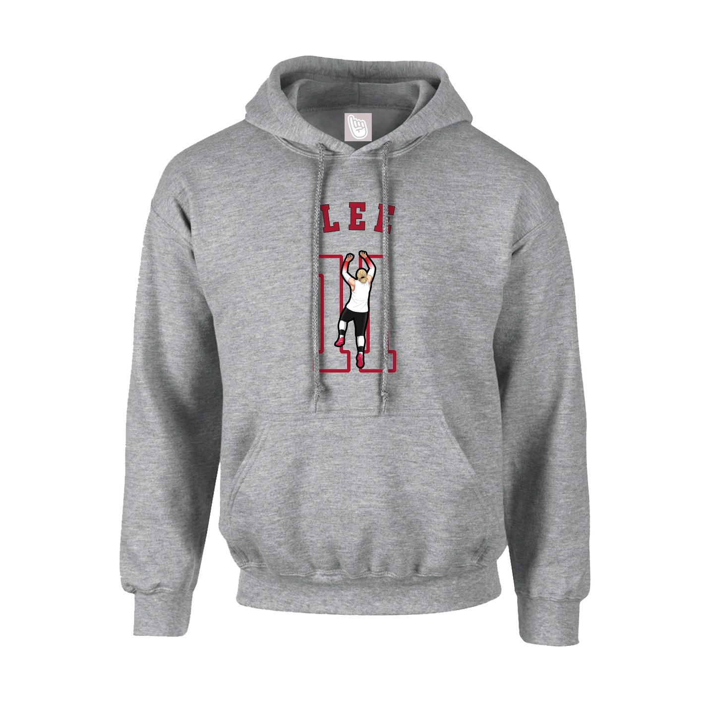 Youth Hoodie — Shirsey Arch in Grey