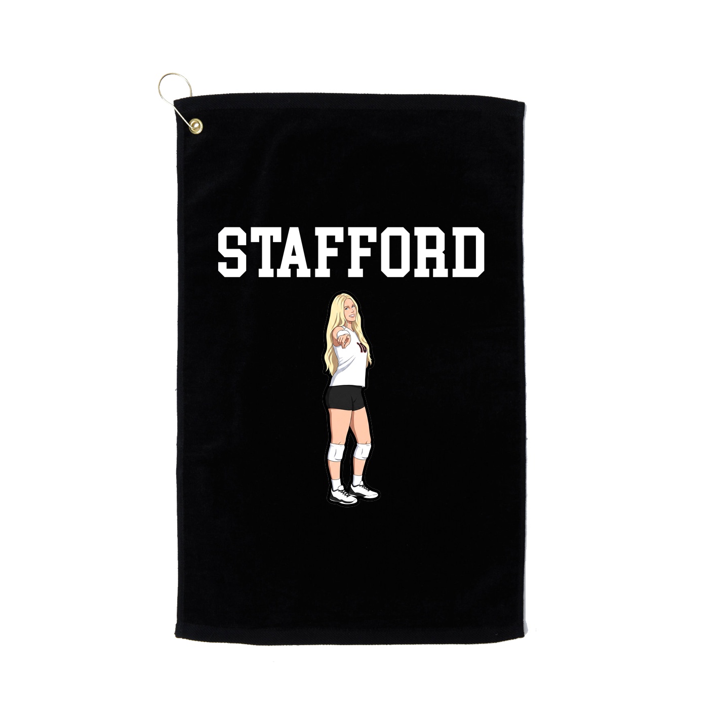 Golf Towel — Shirsey in Black