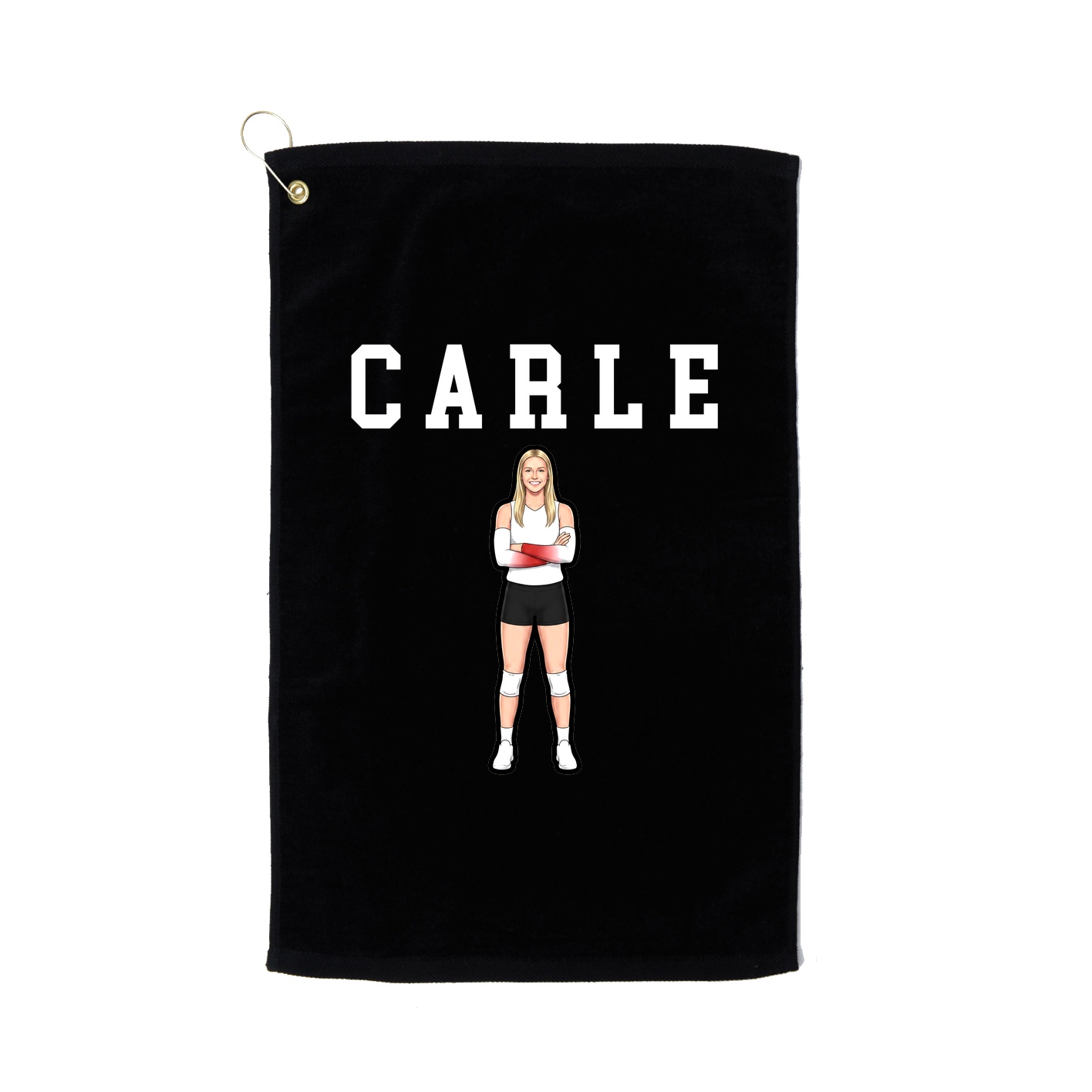 Golf Towel — Shirsey in Black