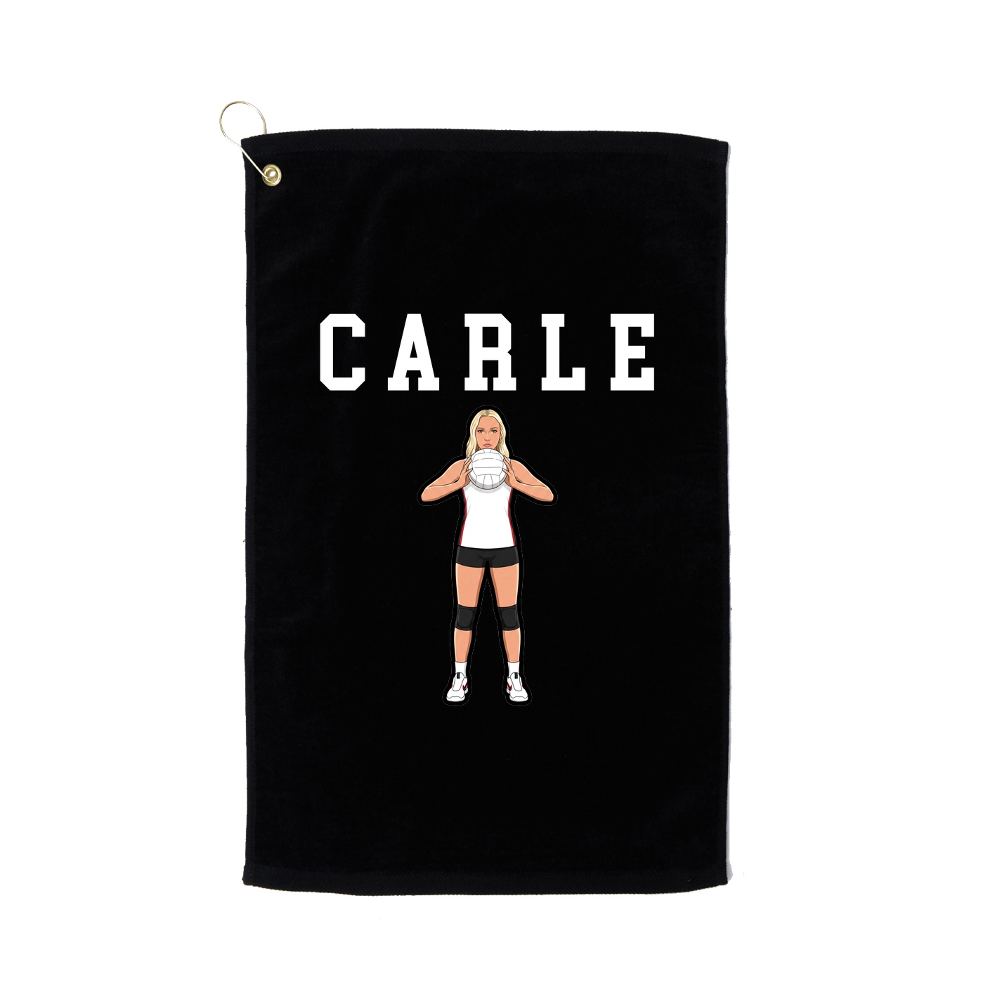 Golf Towel — Shirsey in Black