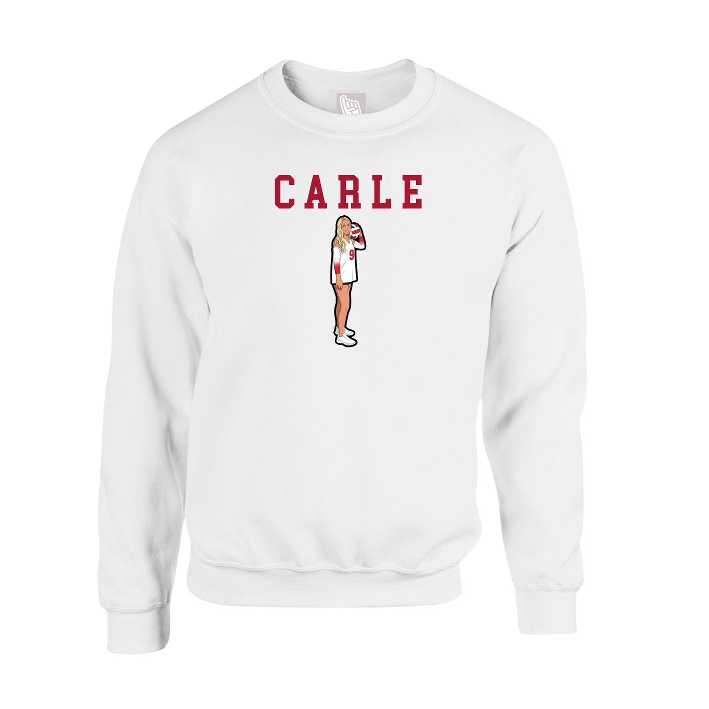 Fleece Crew — Shirsey in White