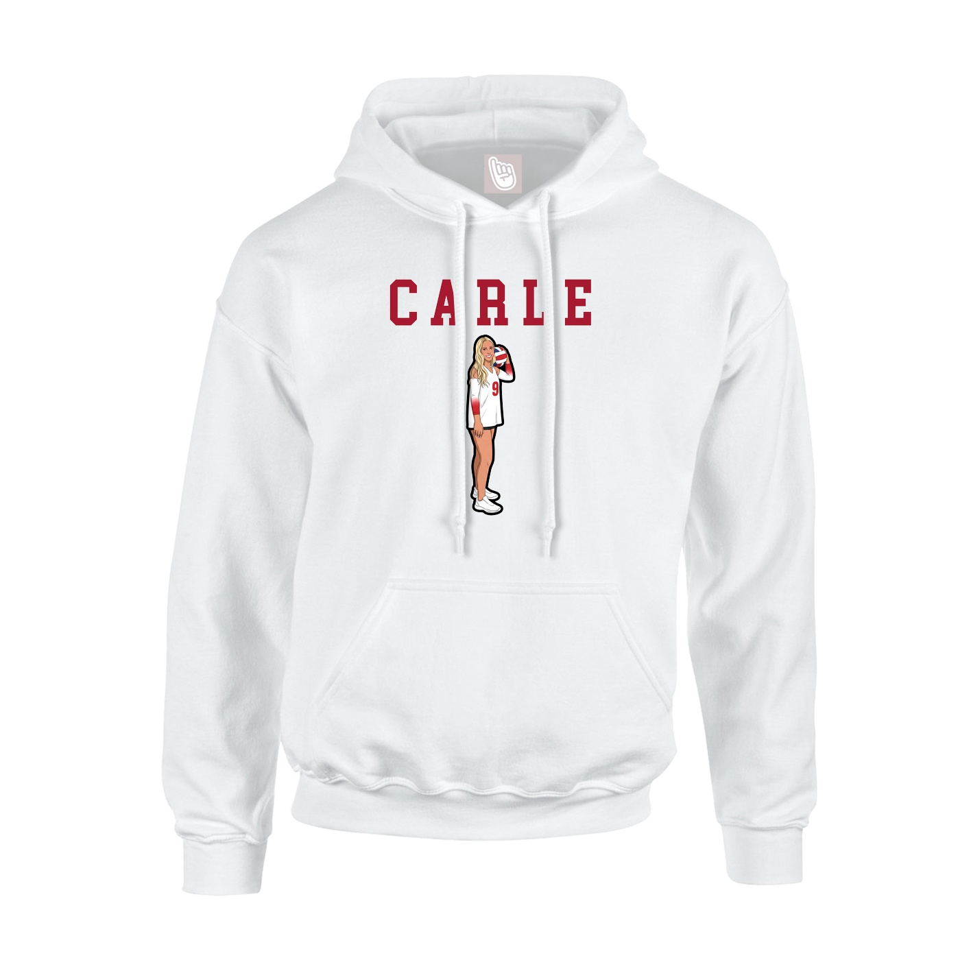 Youth Hoodie — Shirsey in White