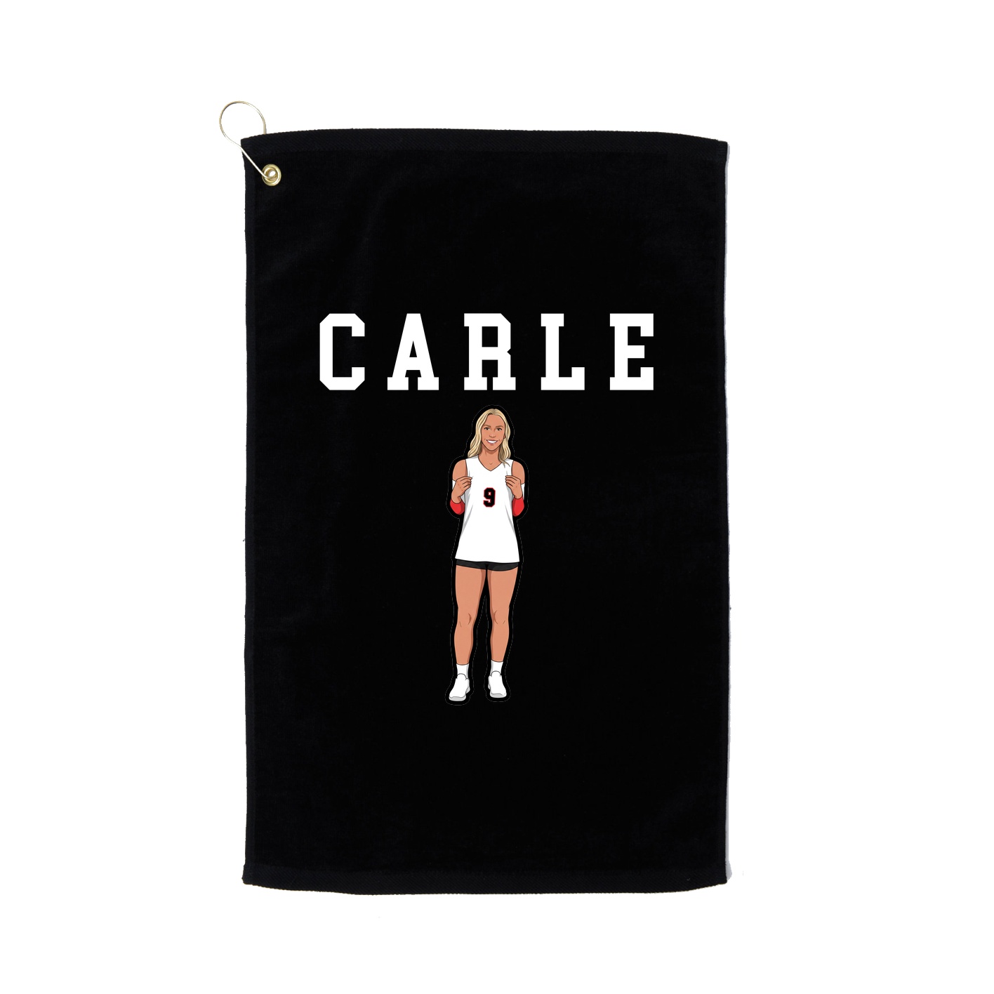 Golf Towel — Shirsey in Black