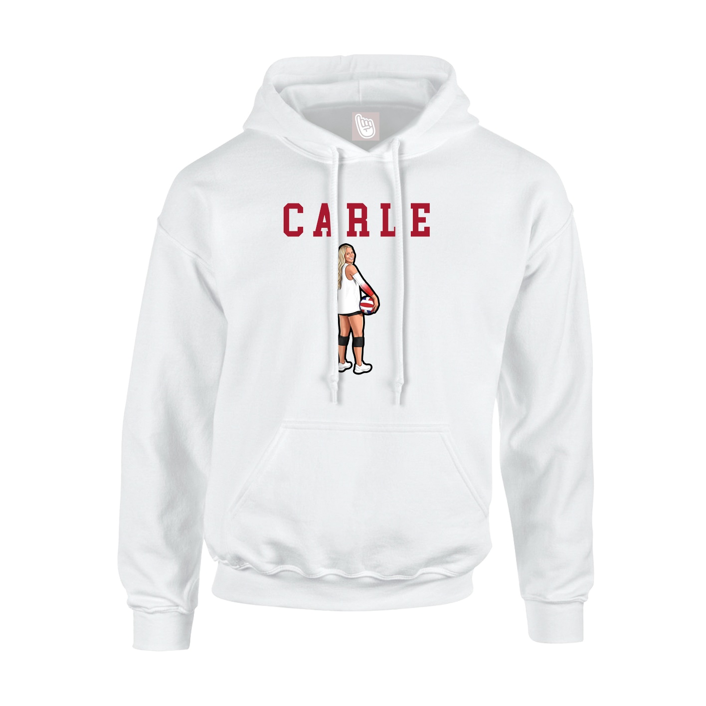 Youth Hoodie — Shirsey in White