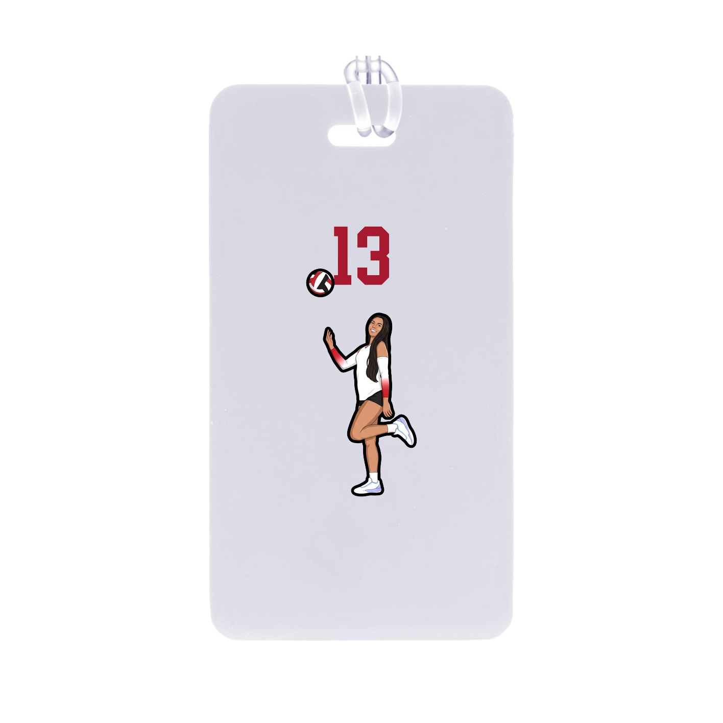 Bag Tag — Number Top in Classic