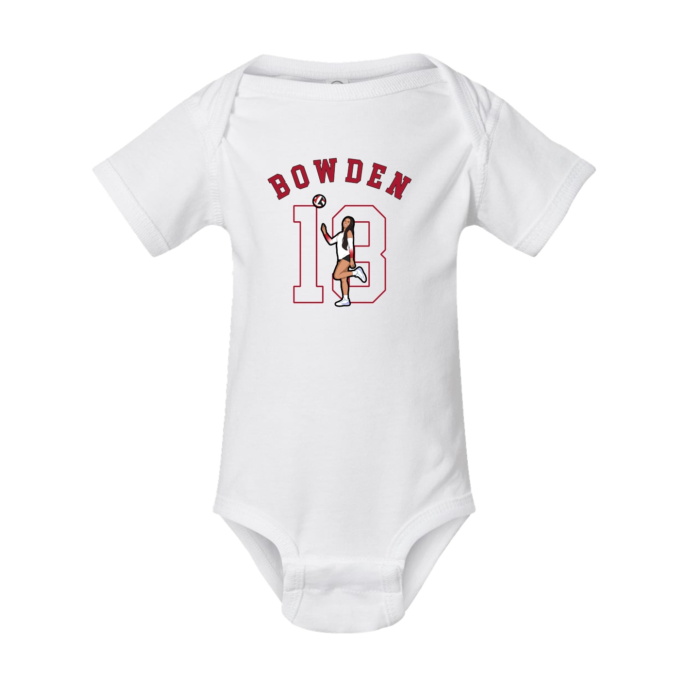 Baby Onesie — Shirsey Arch in White