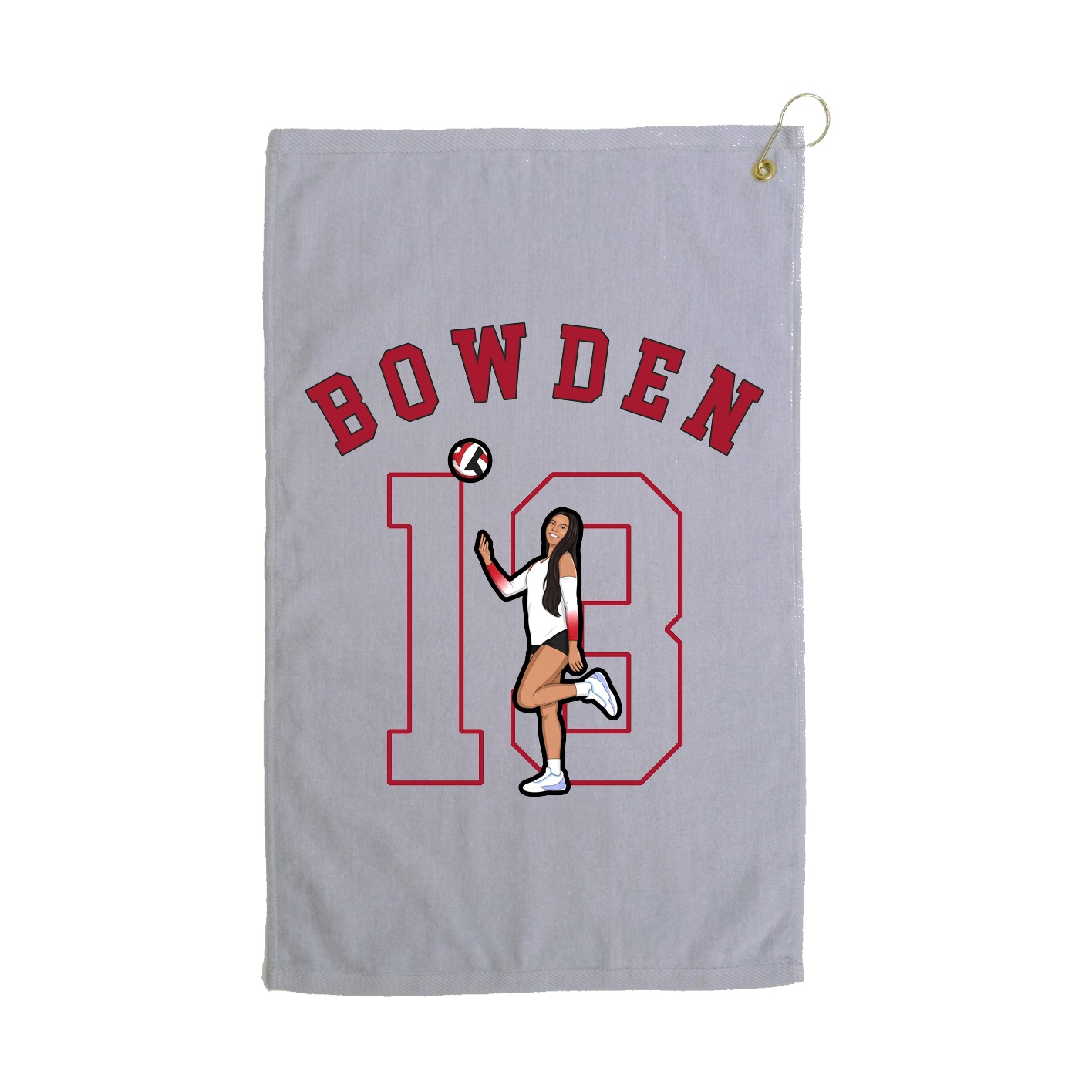 Golf Towel — Shirsey Arch in Grey