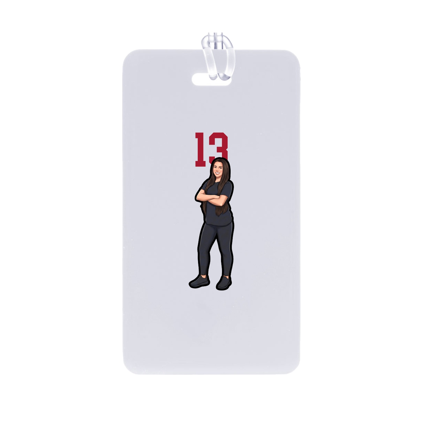 Bag Tag — Number Top in Classic