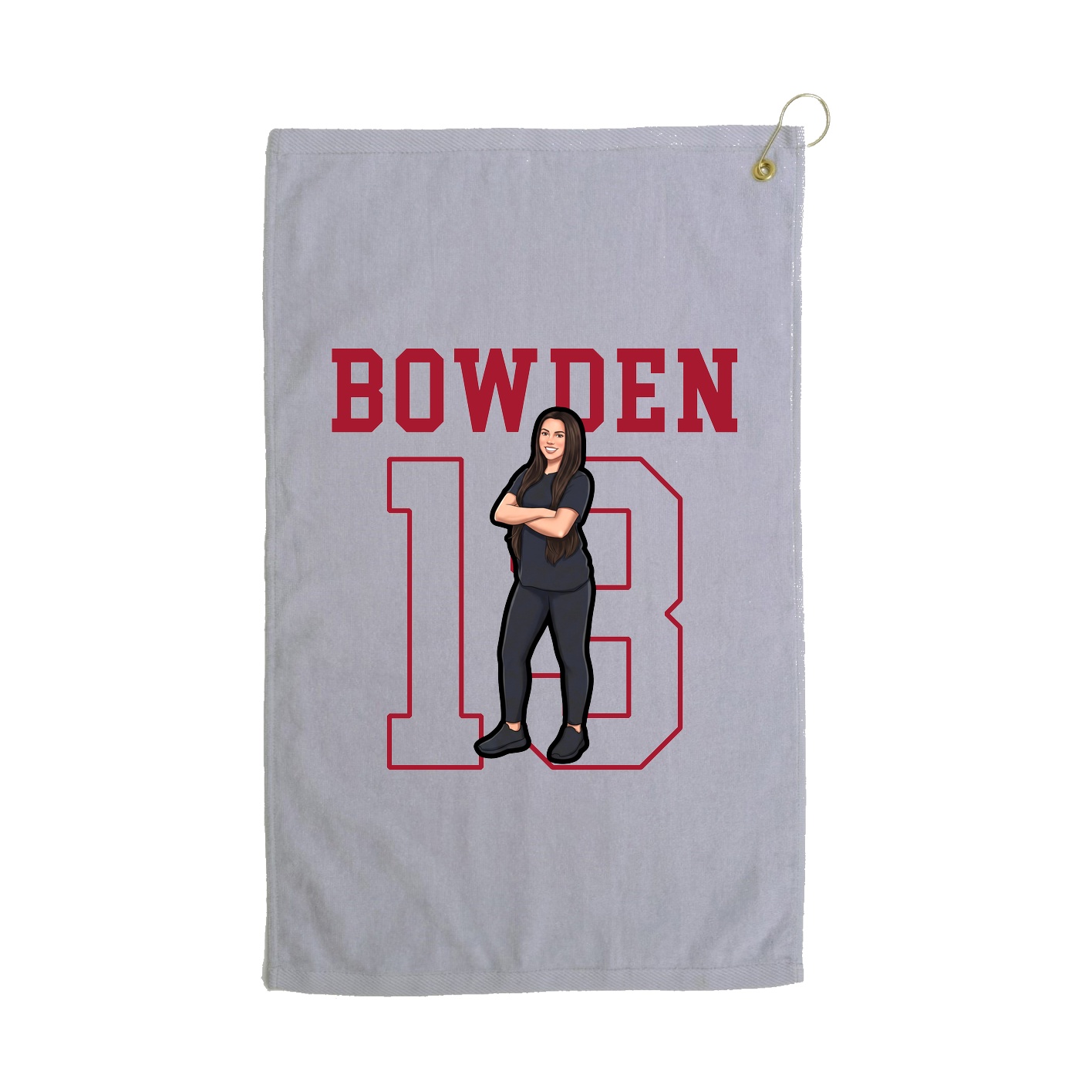 Terry Velour Golf Towel