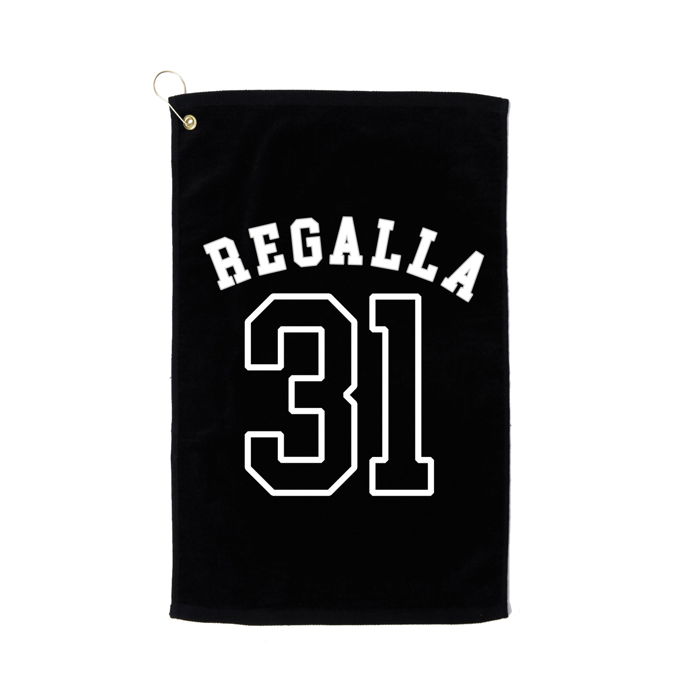 Golf Towel — Shirsey Arch in Black