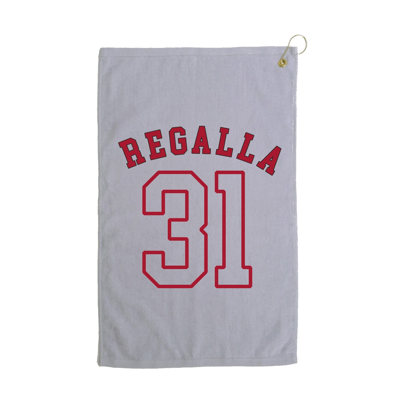 Golf Towel — Shirsey Arch in Grey