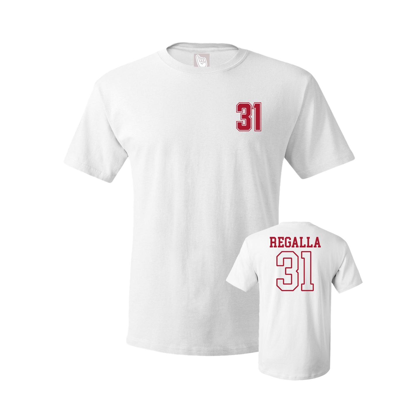 Tee — Chest Back in White