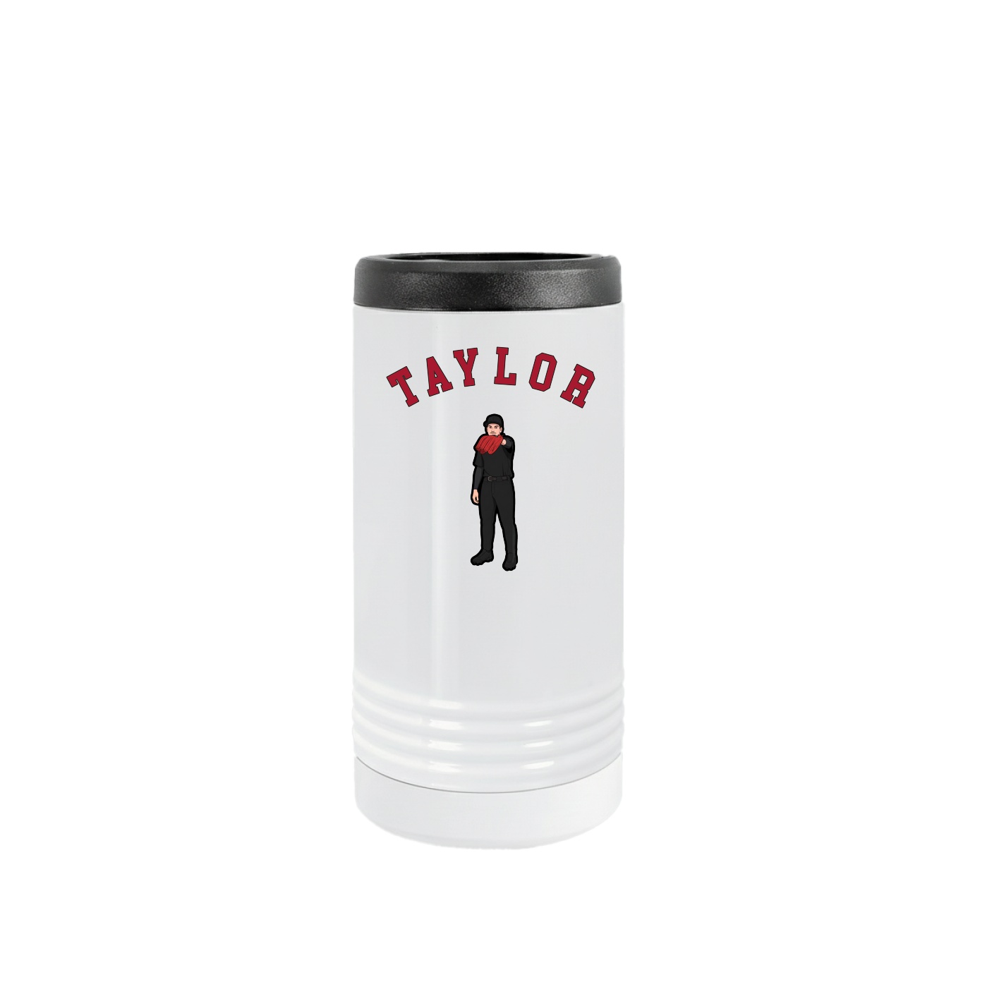Slim Beverage Holder — Shirsey Arch in White