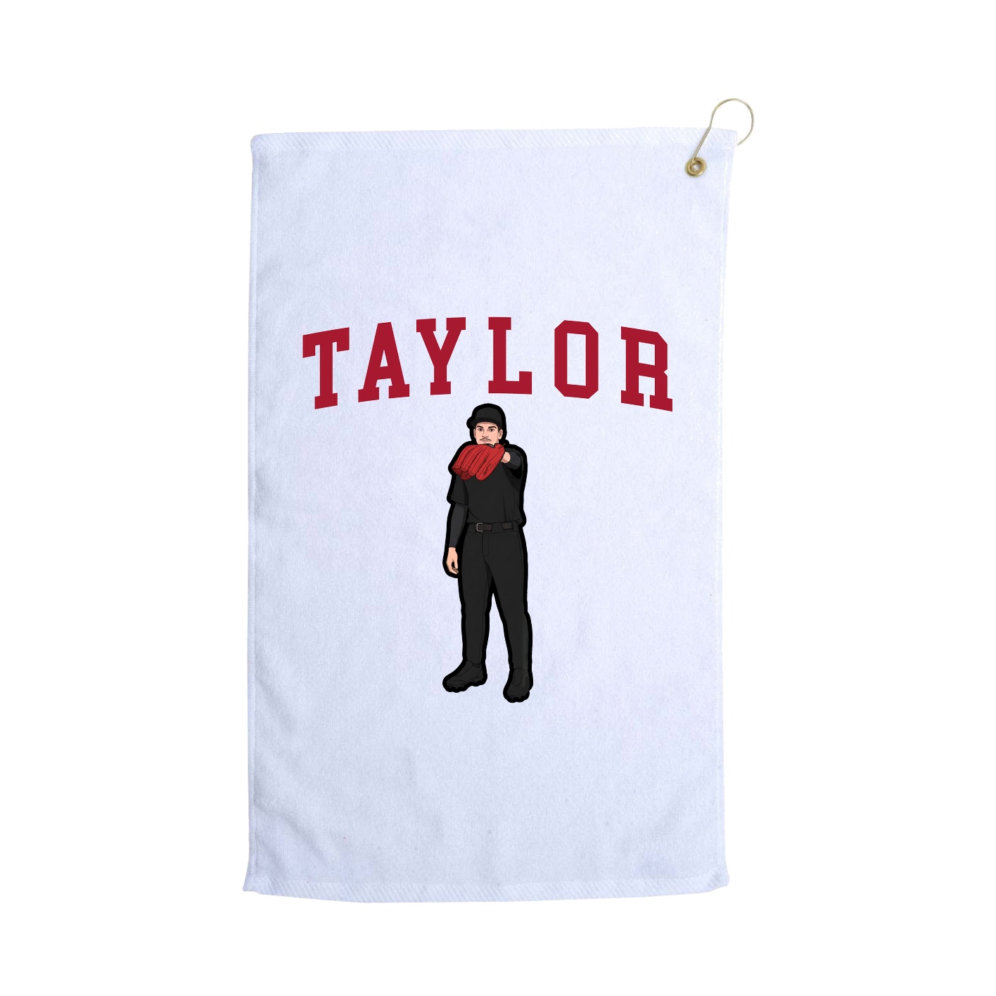 Golf Towel — Shirsey in White