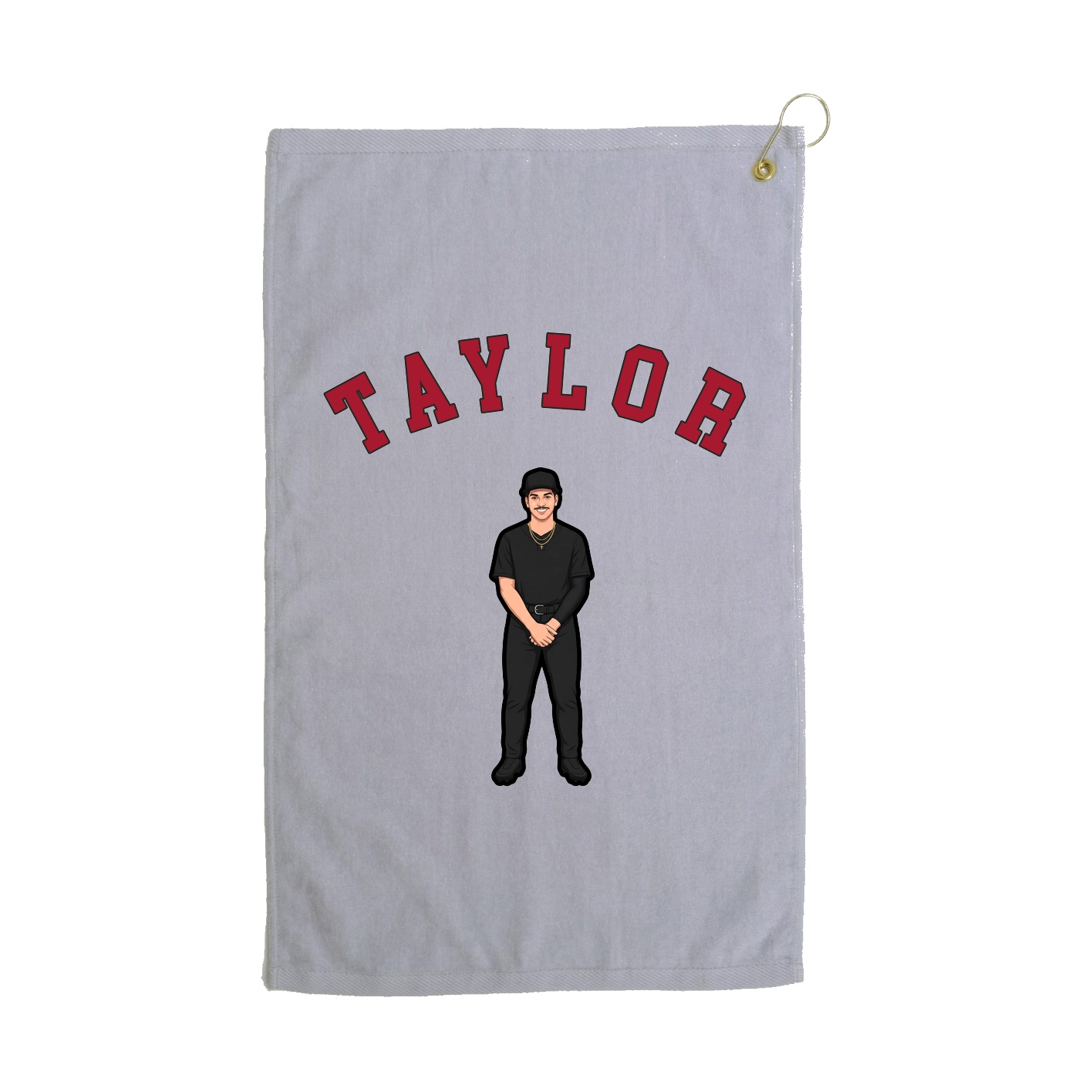 Golf Towel — Shirsey Arch in Grey