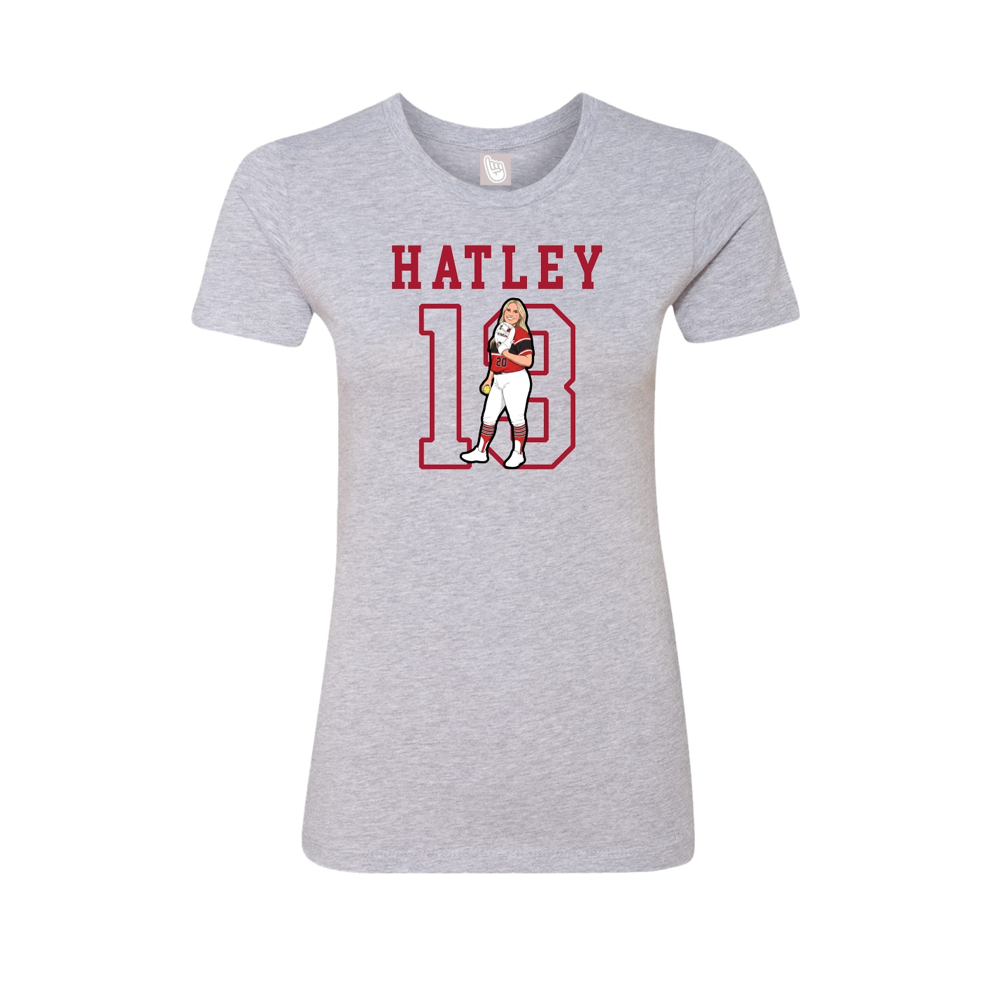 Womens Tee — Shirsey in Grey
