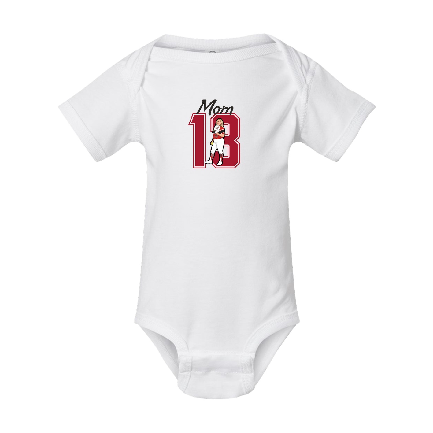Baby Onesie — Mothers Day Shirsey in White