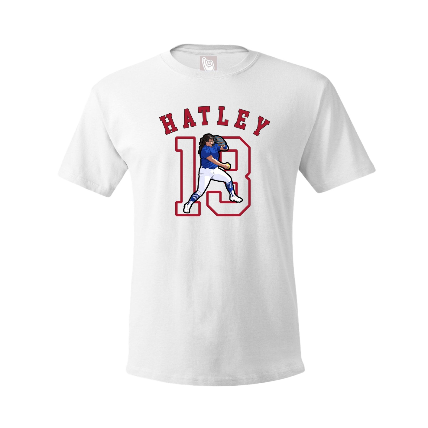 Youth Tee — Shirsey Arch in White