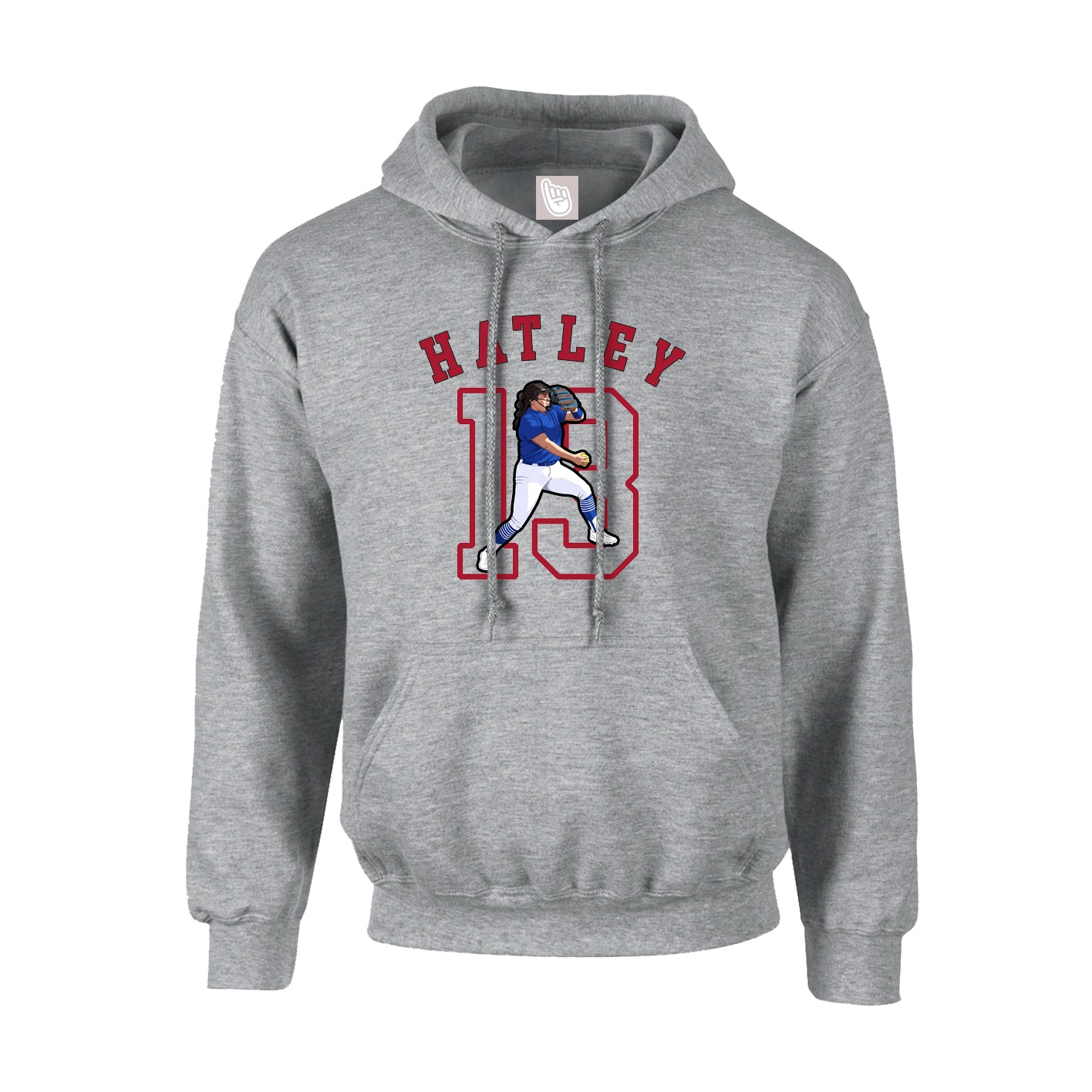 Hoodie — Shirsey Arch in Grey