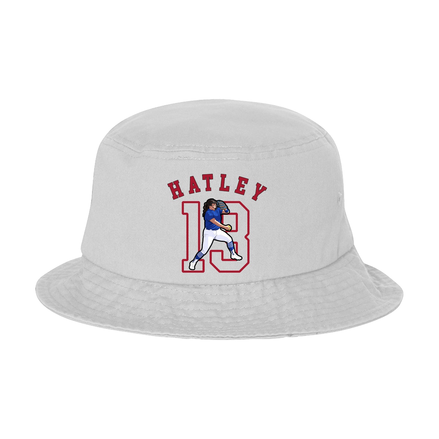 Bucket Cap — Shirsey Arch in White