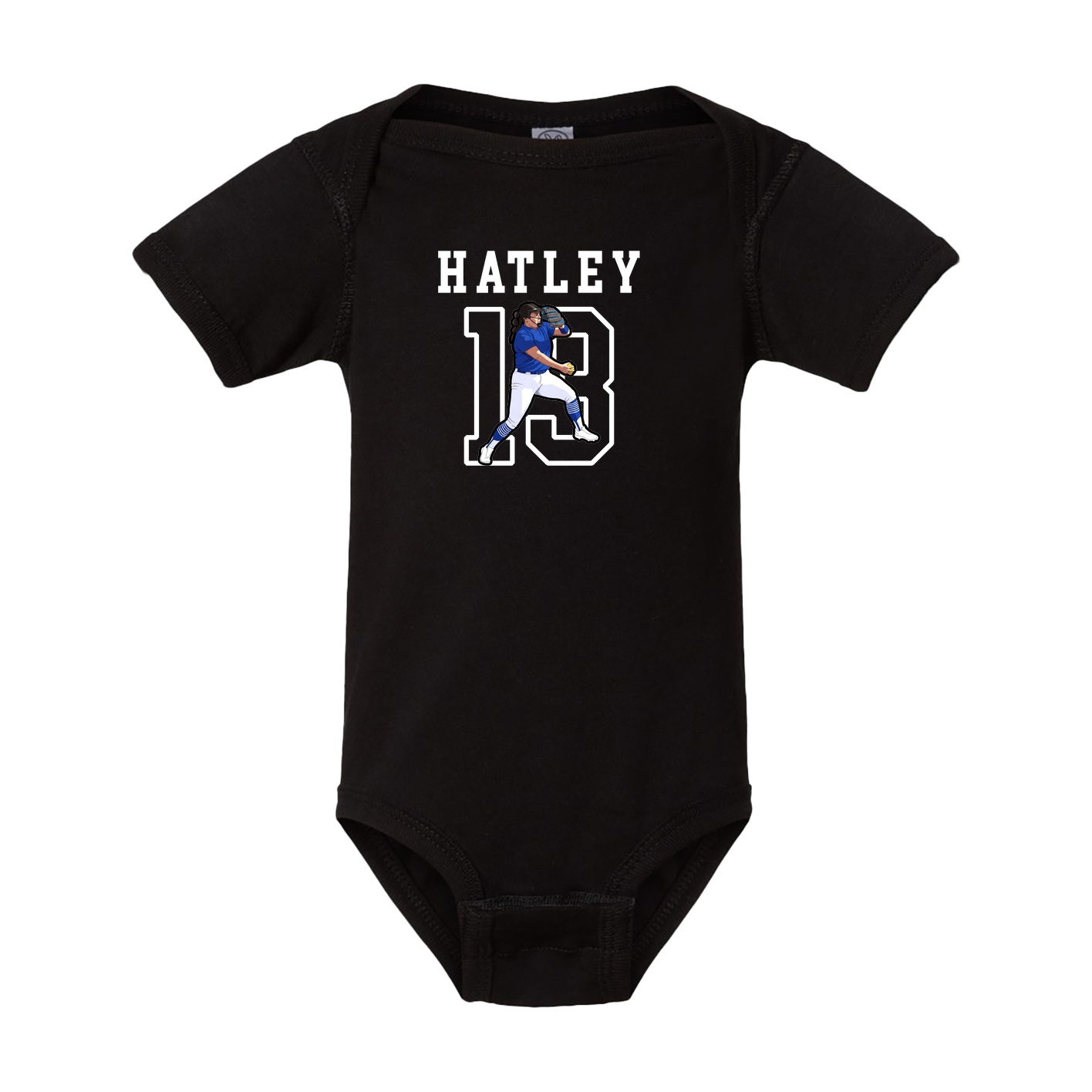 Baby Onesie — Shirsey in Black