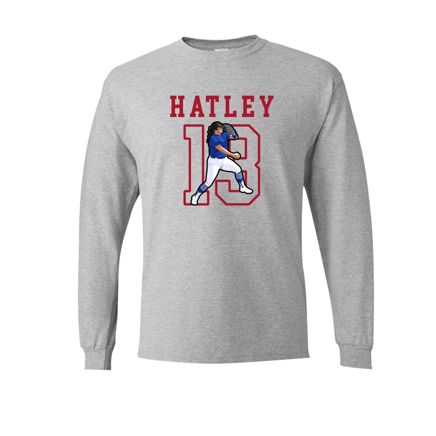 Long Sleeve Tee — Shirsey in Grey