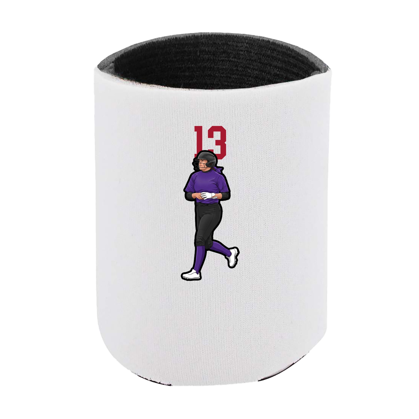 Can Holder — Number Top in White