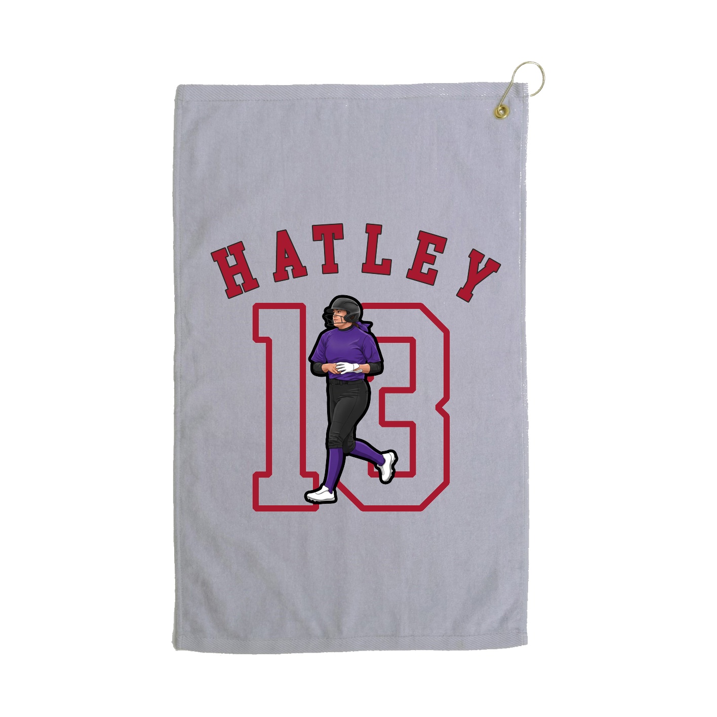 Golf Towel — Shirsey Arch in Grey