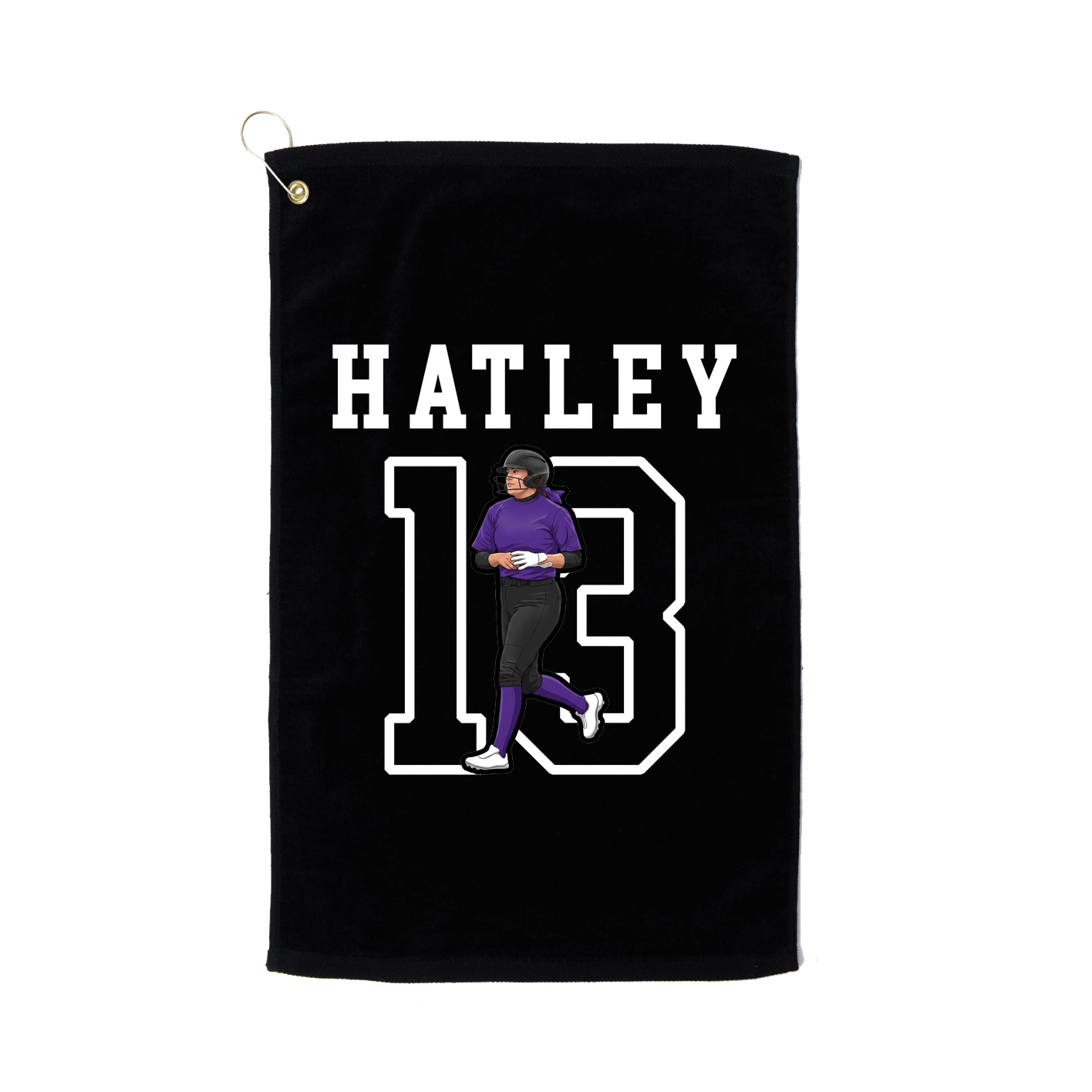 Golf Towel — Shirsey in Black