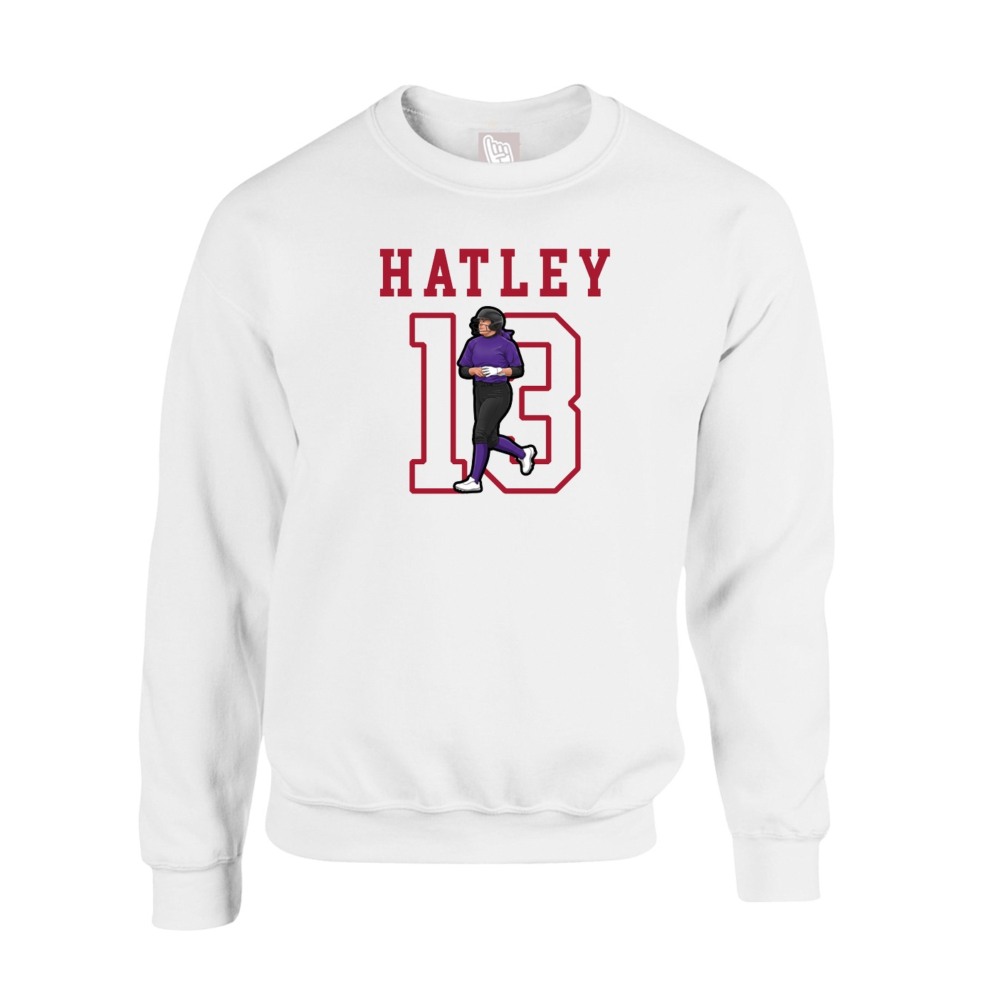 Fleece Crew — Shirsey in White