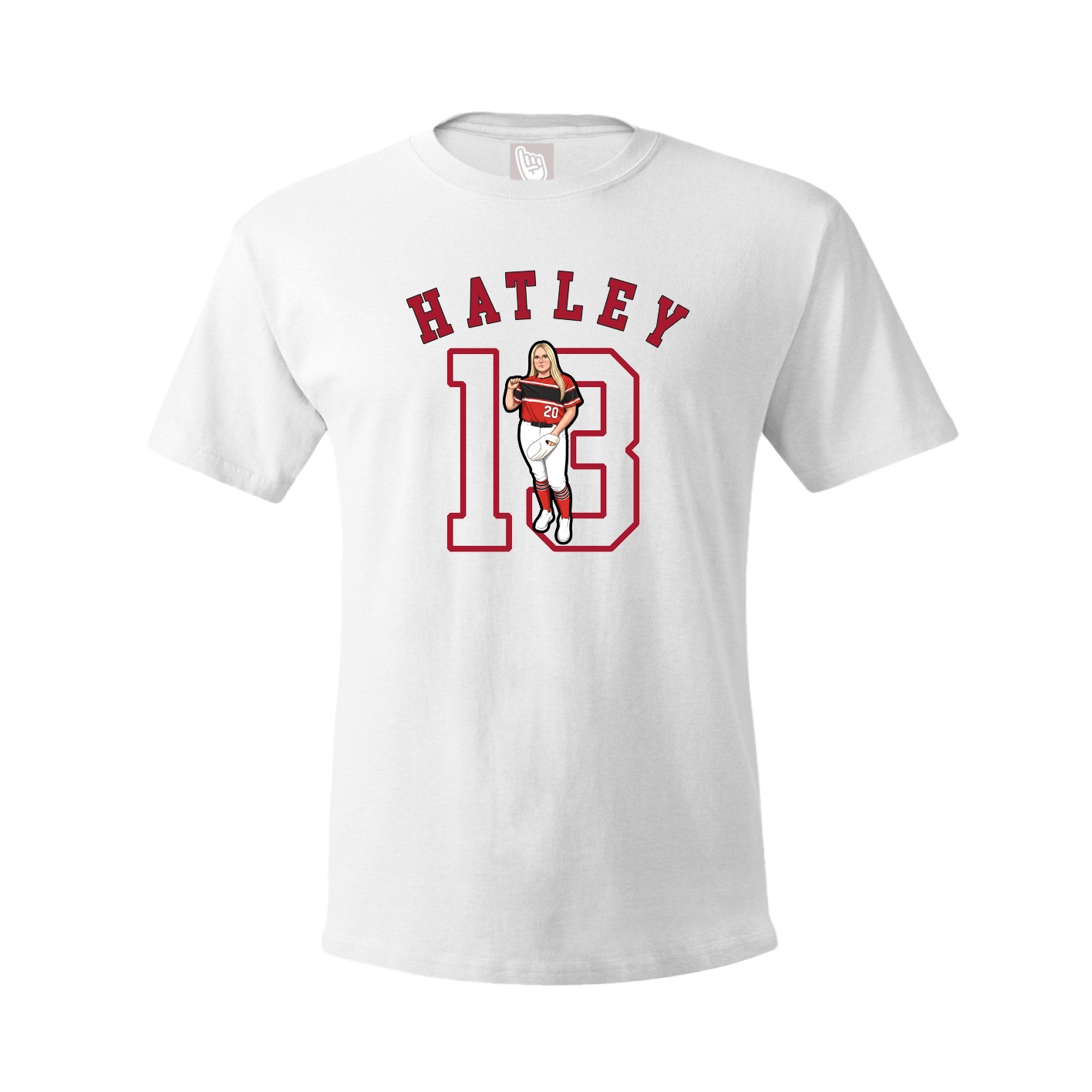 Youth Tee — Shirsey Arch in White