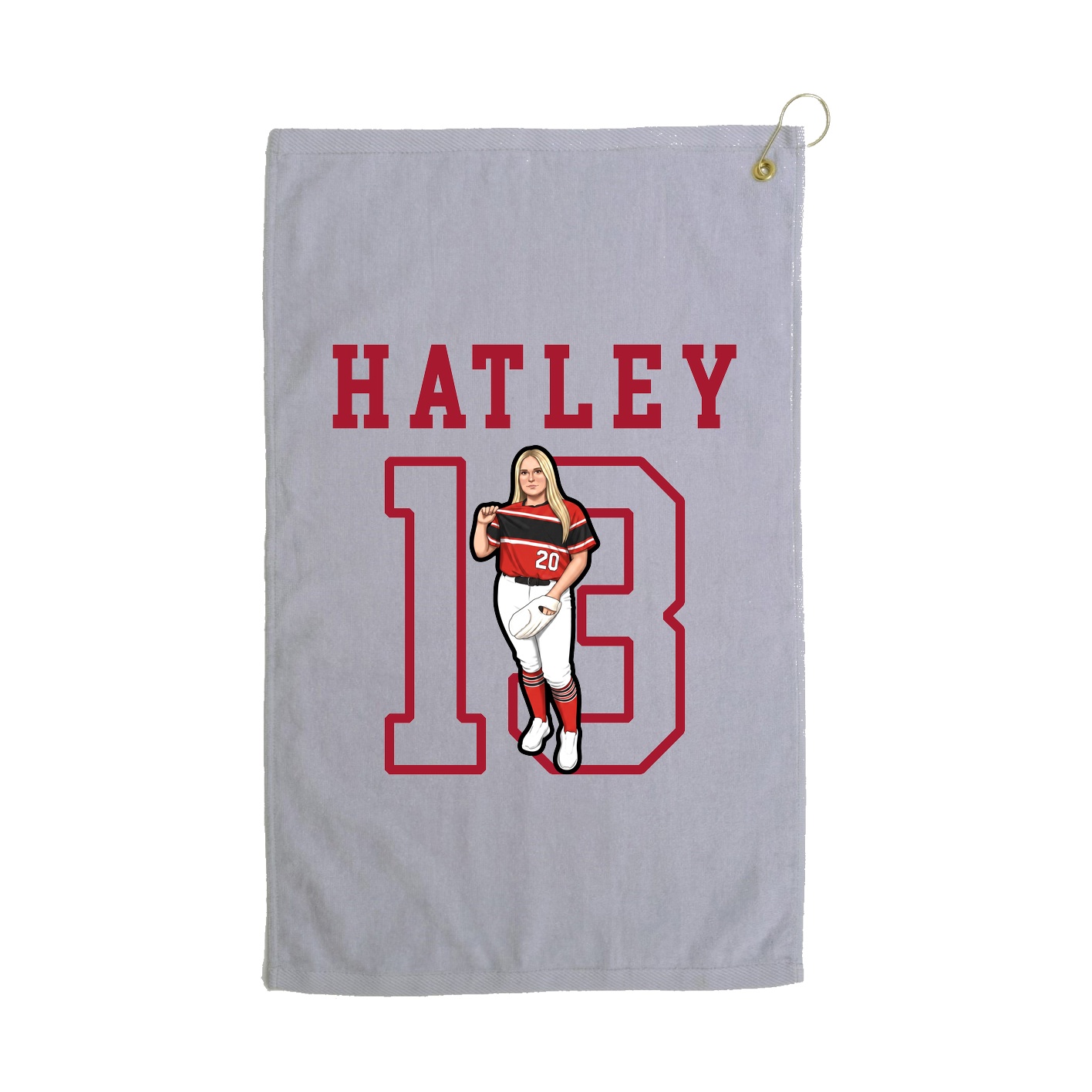 Golf Towel — Shirsey in Grey