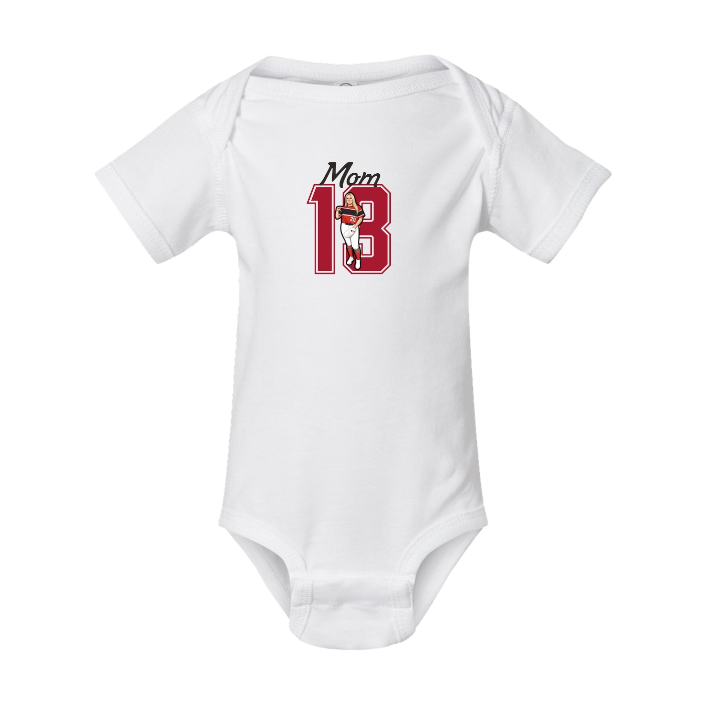 Baby Onesie — Mothers Day Shirsey in White