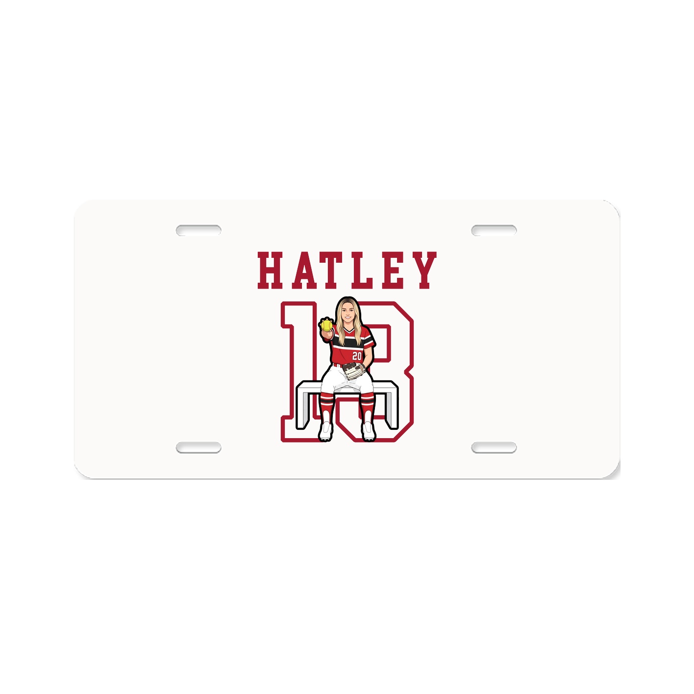 License Plate — Shirsey in Classic