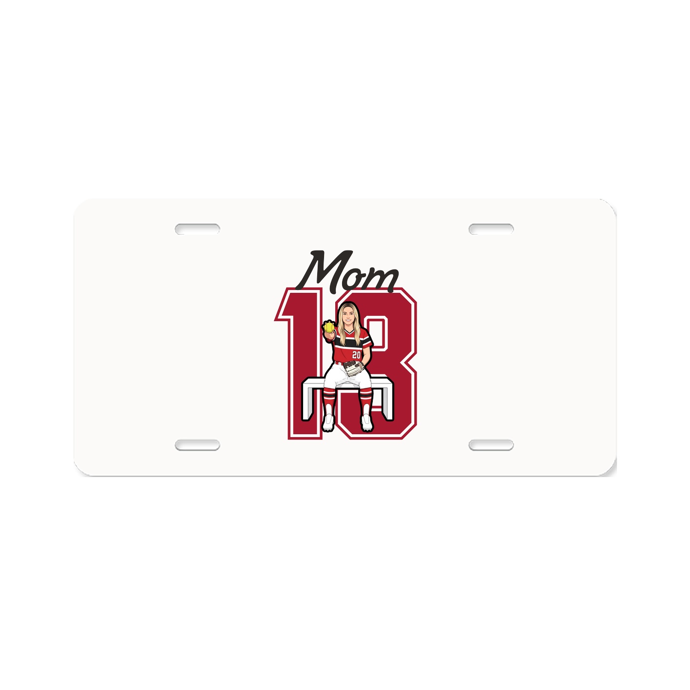 License Plate — Mothers Day Shirsey in Classic
