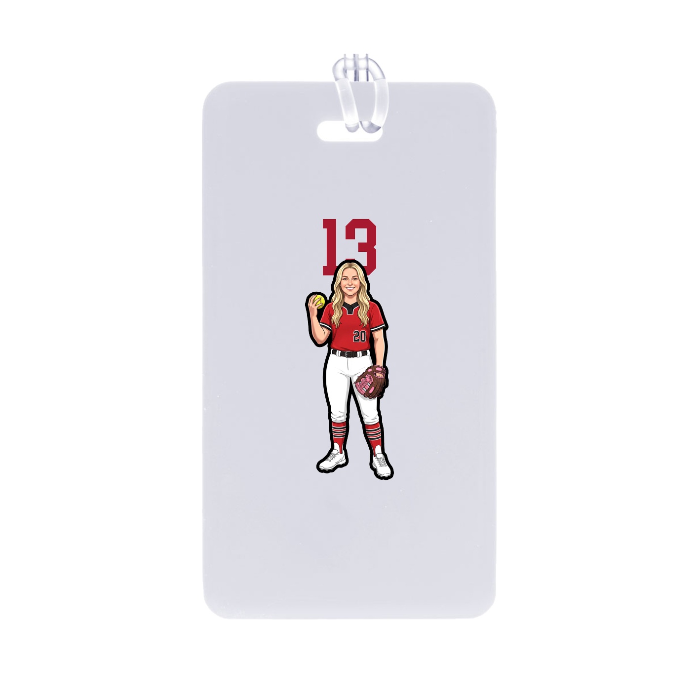 Bag Tag — Number Top in Classic